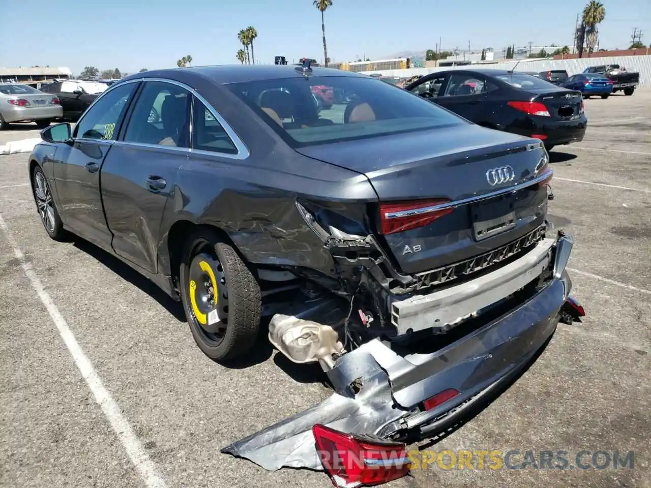 3 Photograph of a damaged car WAUL2AF22KN097632 AUDI A6 2019