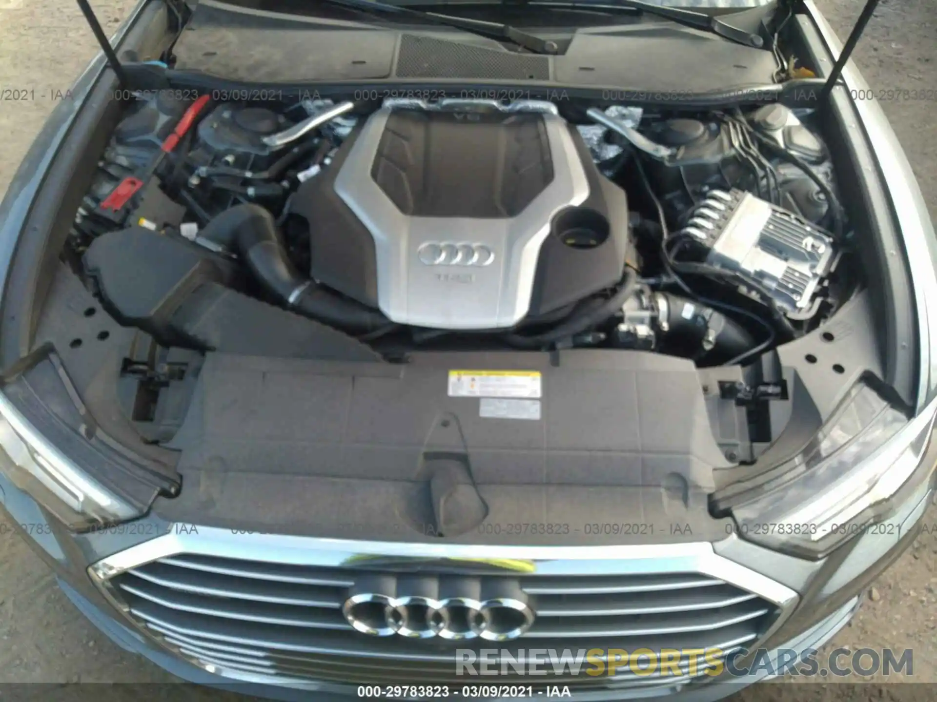 10 Фотография поврежденного автомобиля WAUL2AF22KN102408 AUDI A6 2019