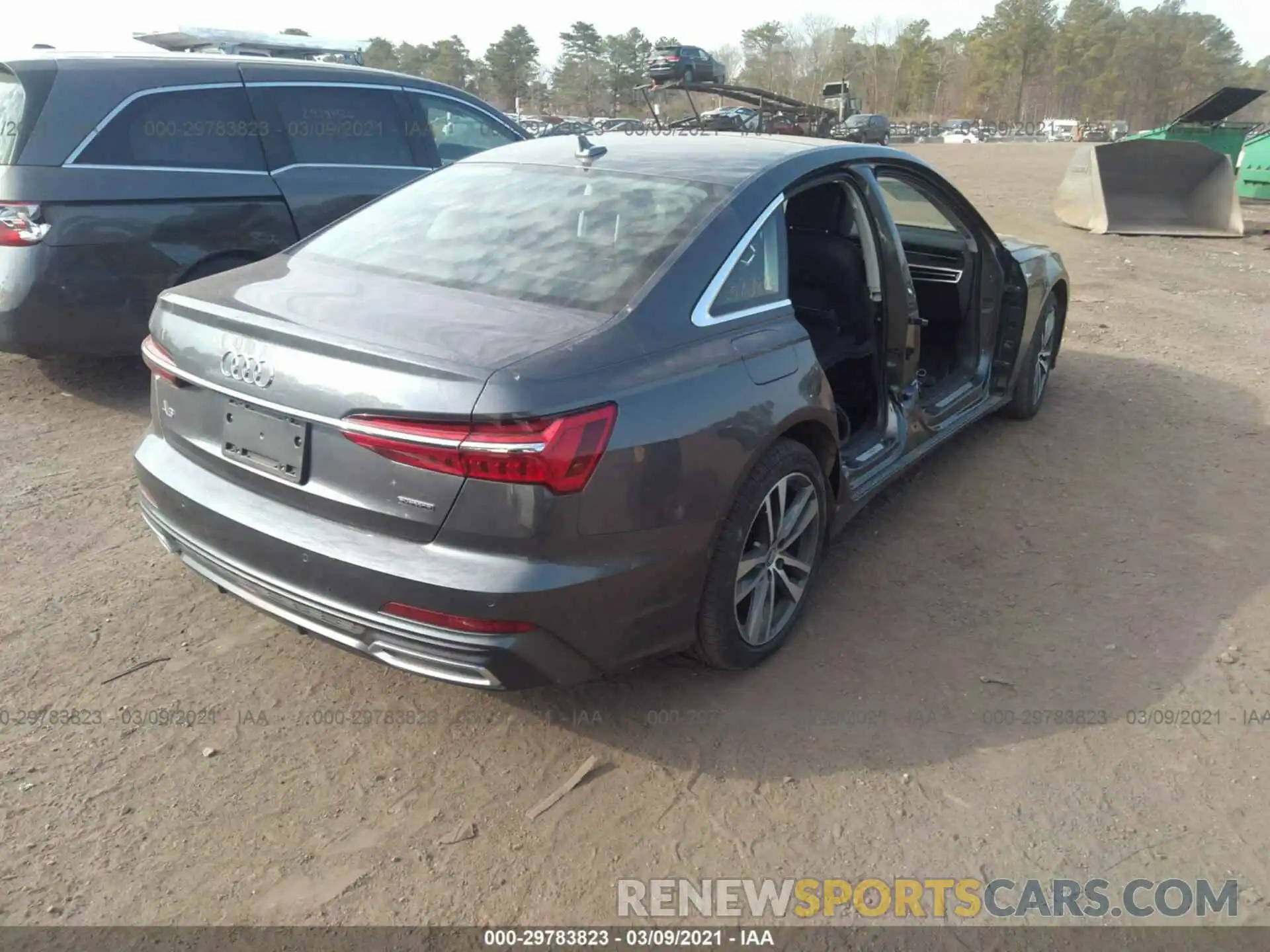 4 Фотография поврежденного автомобиля WAUL2AF22KN102408 AUDI A6 2019