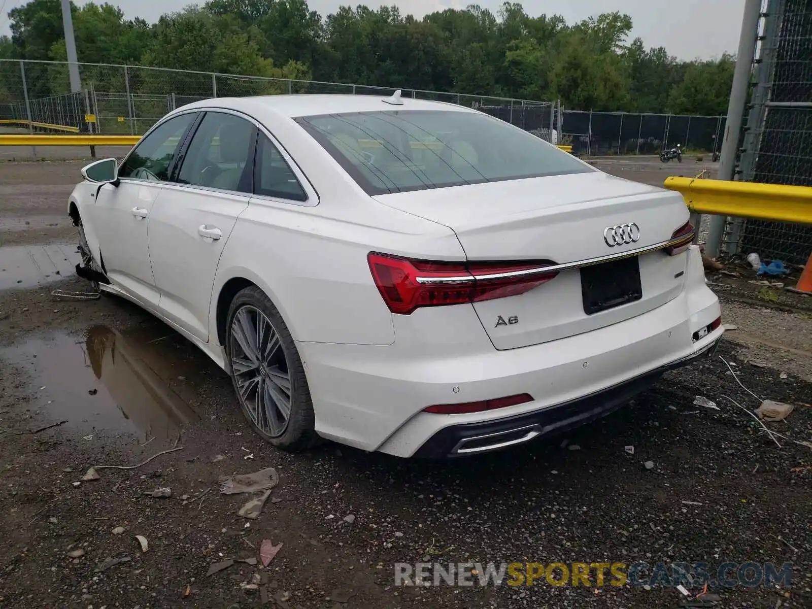 3 Photograph of a damaged car WAUL2AF22KN122089 AUDI A6 2019