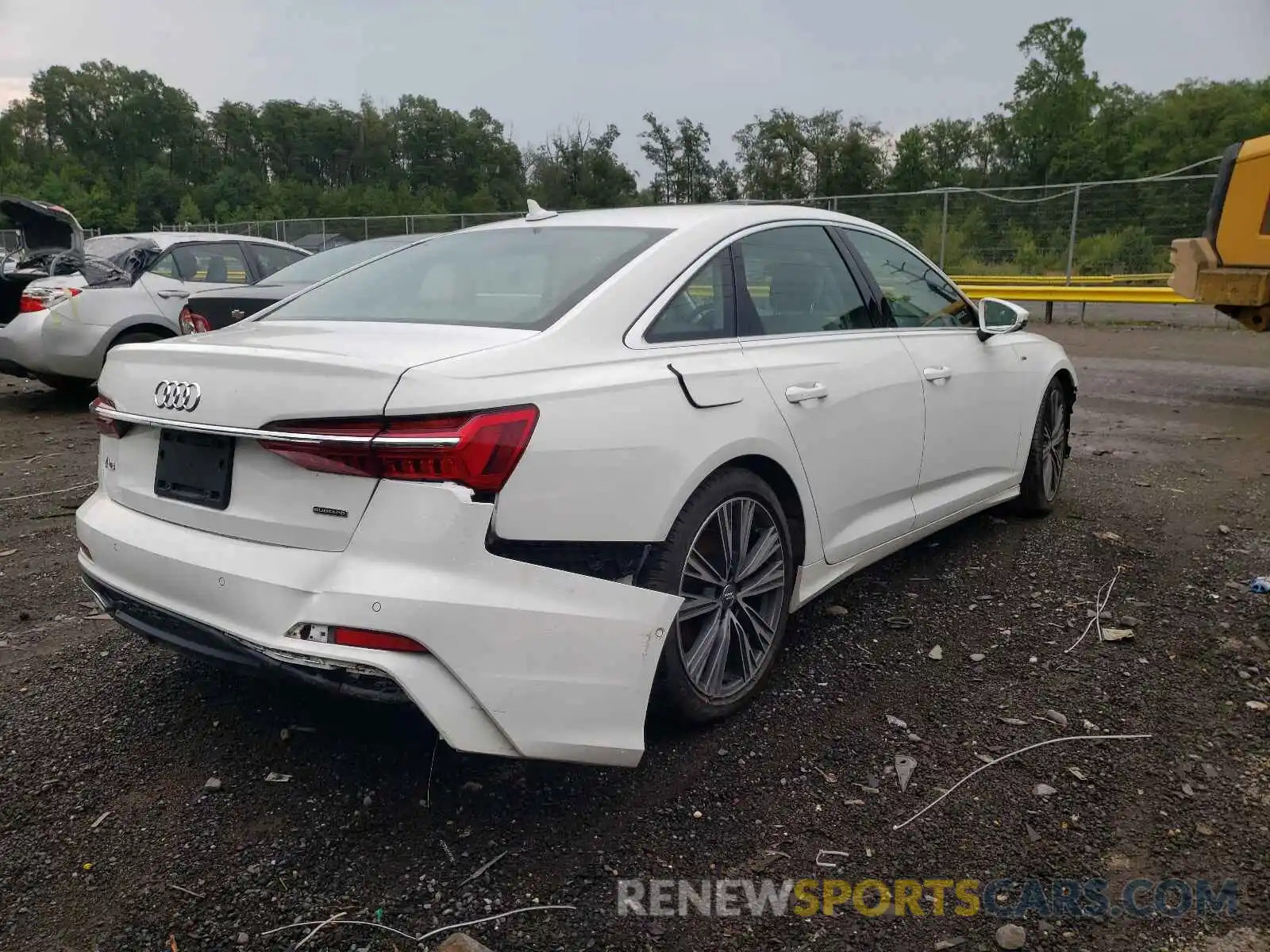 4 Photograph of a damaged car WAUL2AF22KN122089 AUDI A6 2019