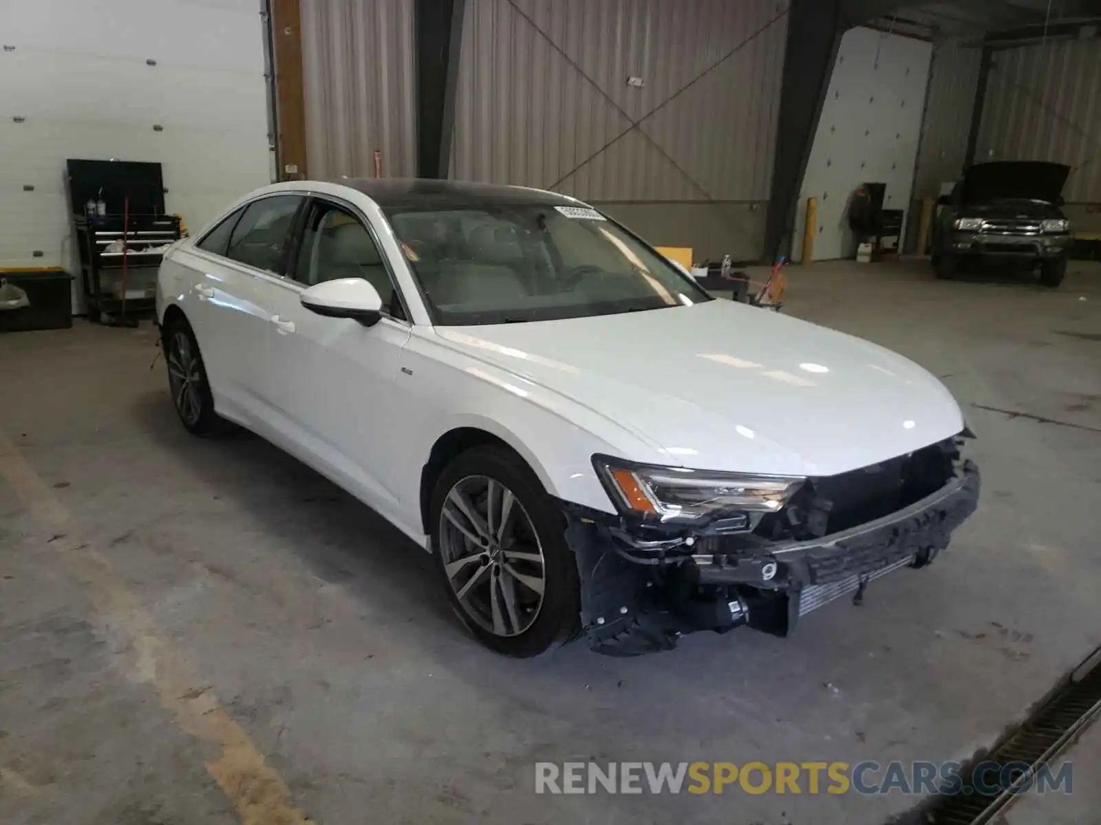 1 Photograph of a damaged car WAUL2AF23KN029954 AUDI A6 2019