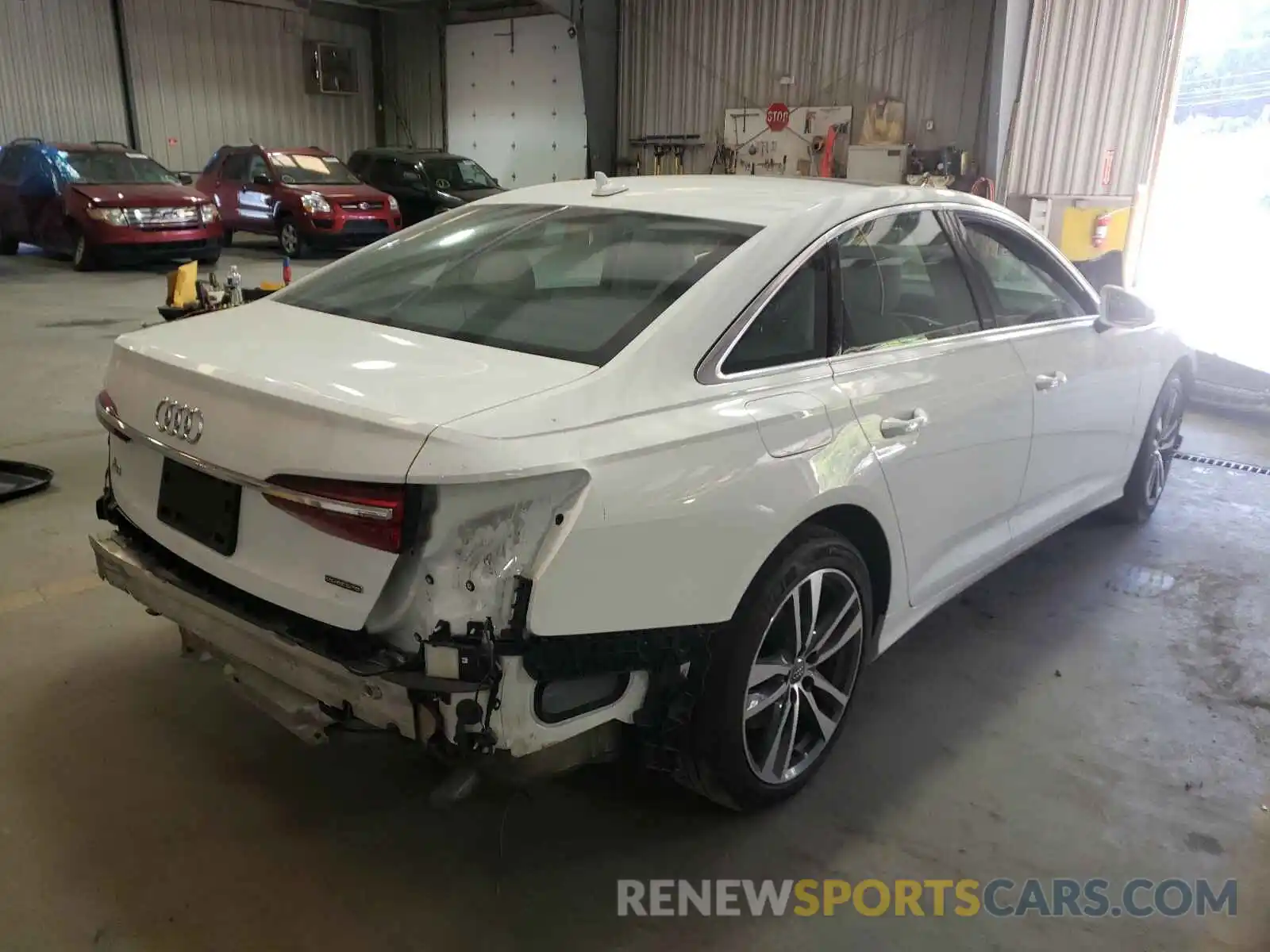 4 Photograph of a damaged car WAUL2AF23KN029954 AUDI A6 2019