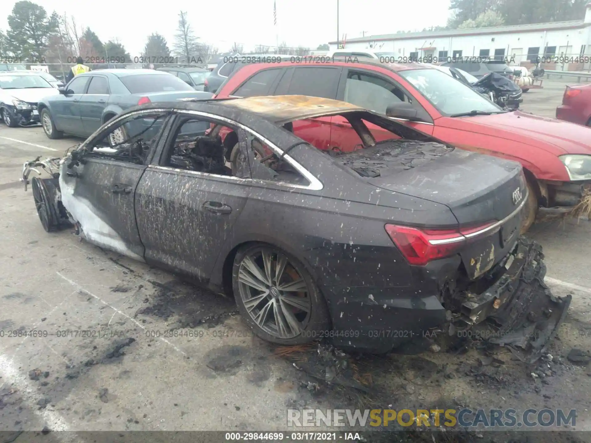 3 Photograph of a damaged car WAUL2AF23KN062789 AUDI A6 2019