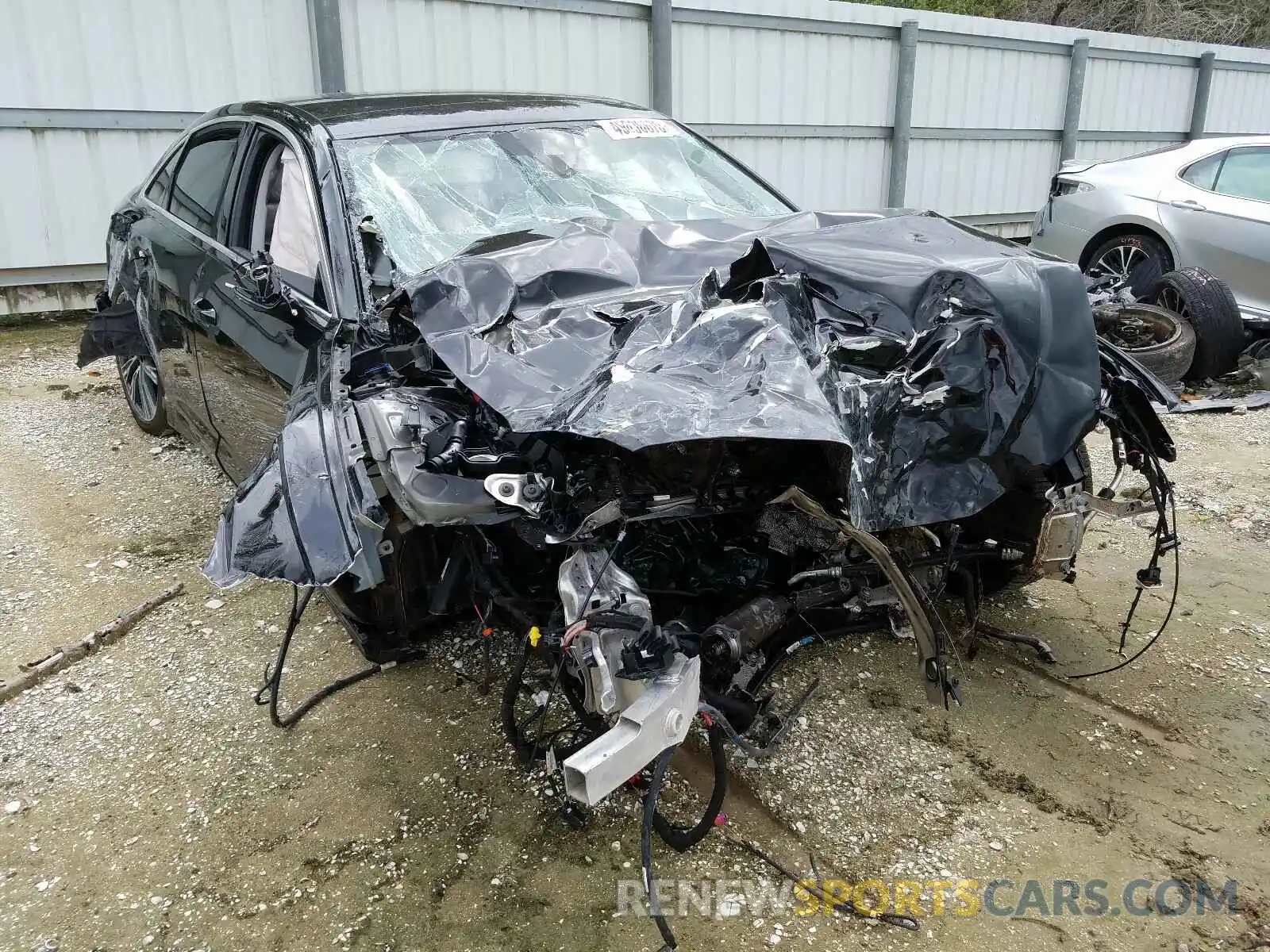 1 Photograph of a damaged car WAUL2AF23KN091015 AUDI A6 2019