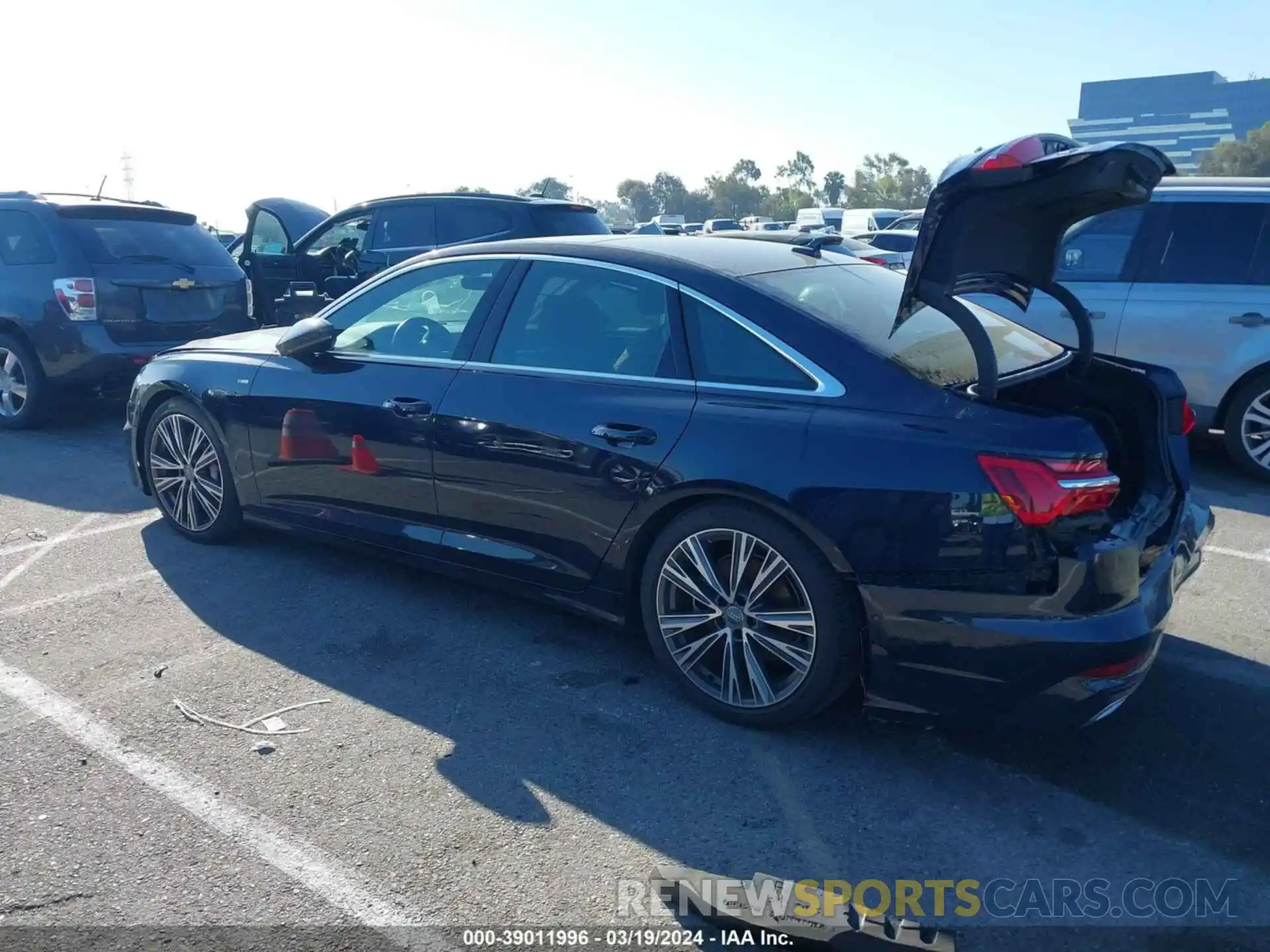 14 Photograph of a damaged car WAUL2AF23KN094822 AUDI A6 2019