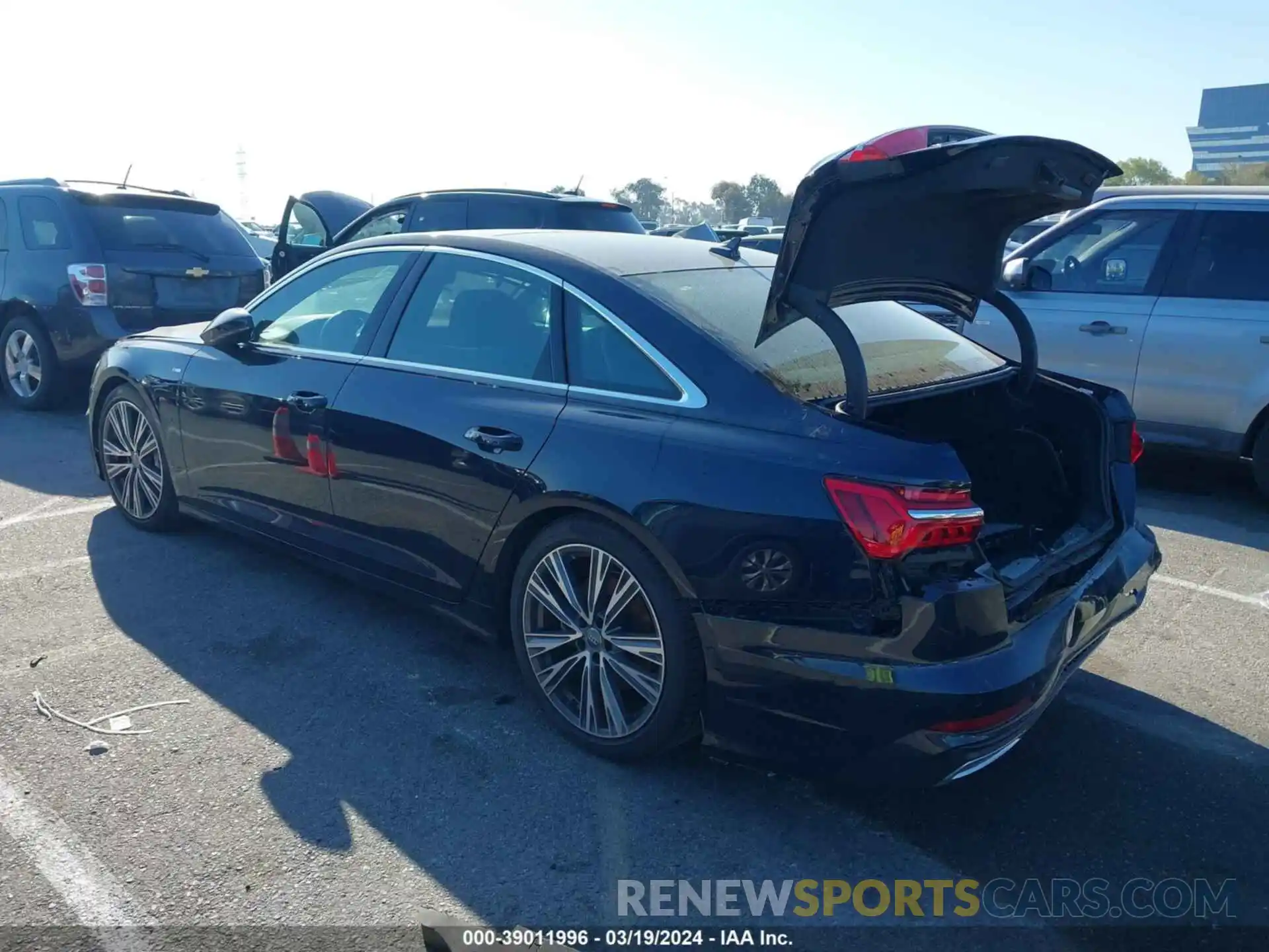 3 Photograph of a damaged car WAUL2AF23KN094822 AUDI A6 2019