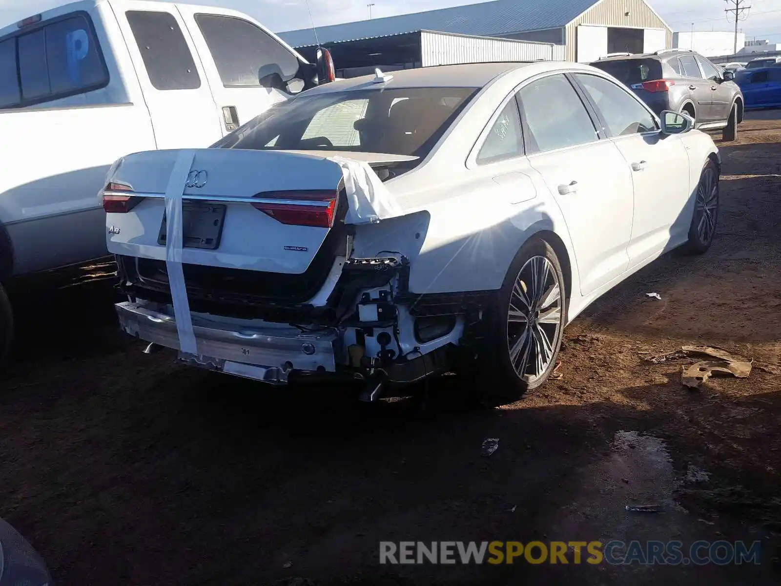 4 Photograph of a damaged car WAUL2AF23KN097641 AUDI A6 2019