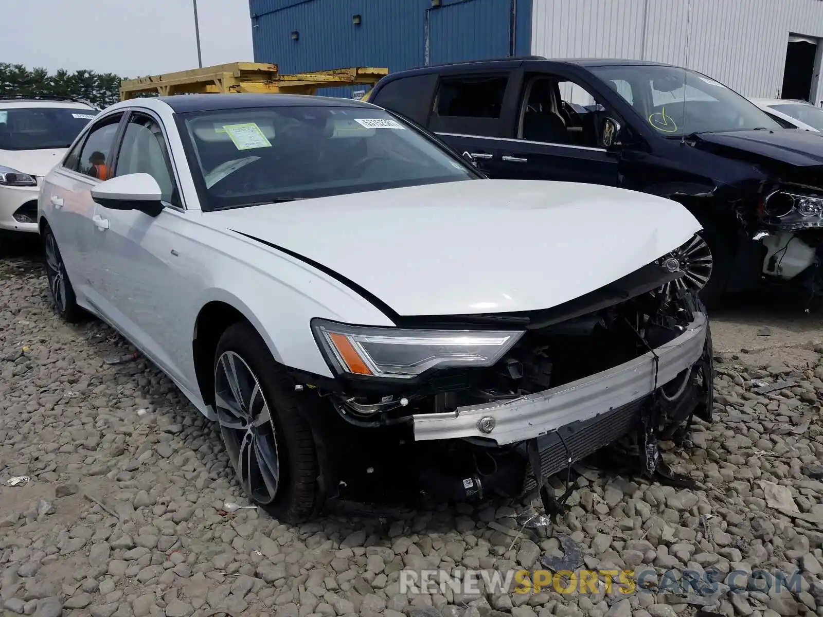 1 Photograph of a damaged car WAUL2AF23KN108539 AUDI A6 2019