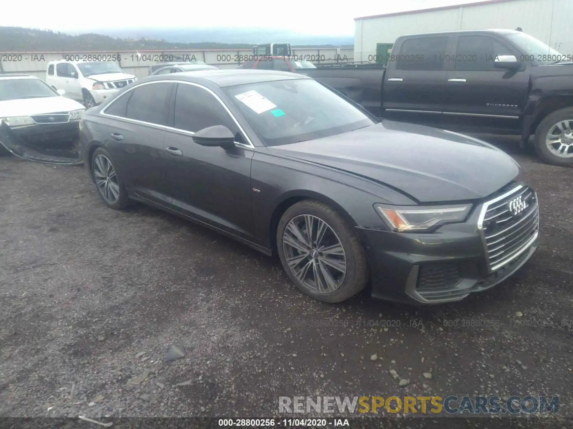 1 Photograph of a damaged car WAUL2AF24KN023323 AUDI A6 2019