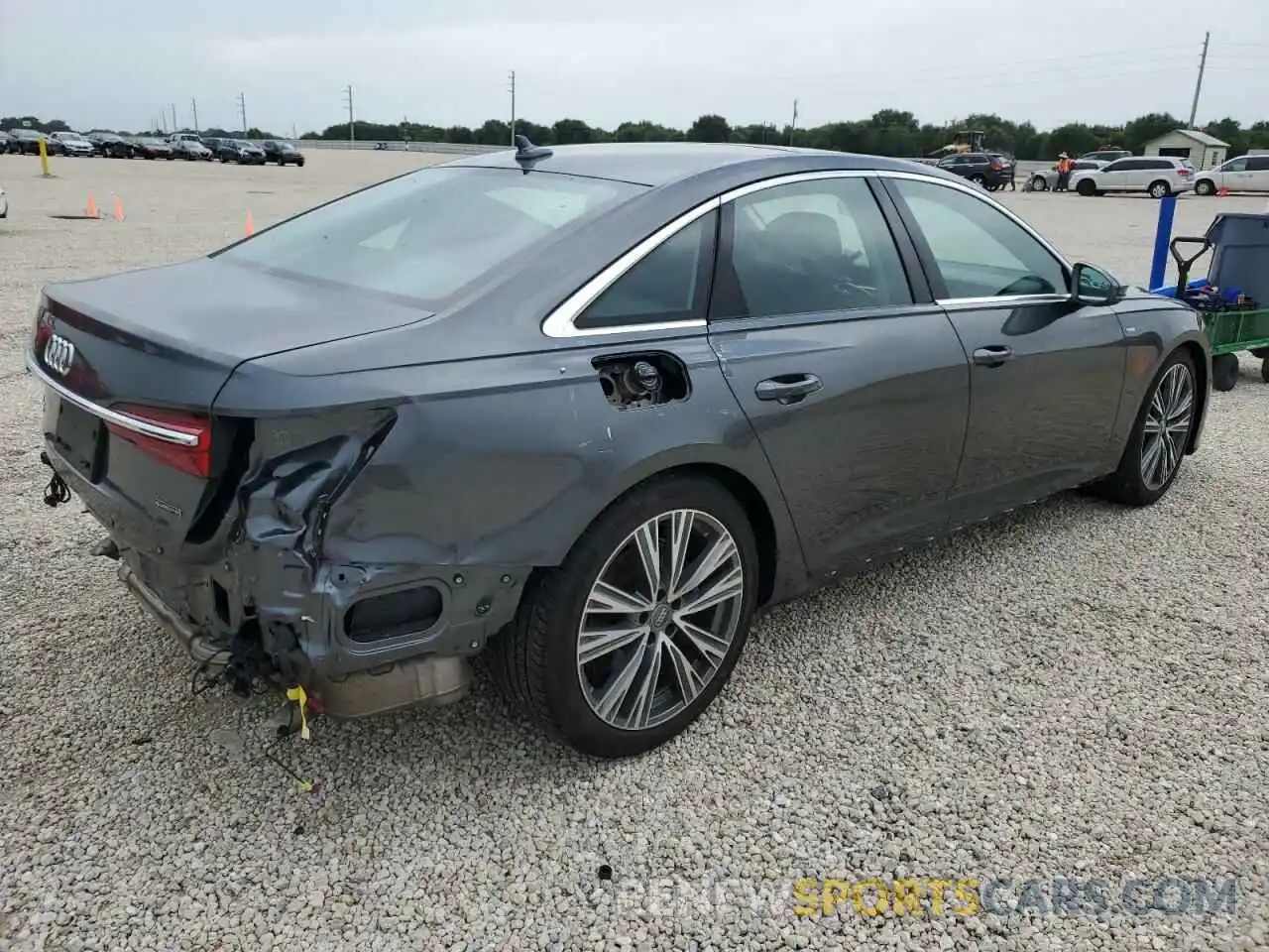 4 Photograph of a damaged car WAUL2AF24KN024357 AUDI A6 2019