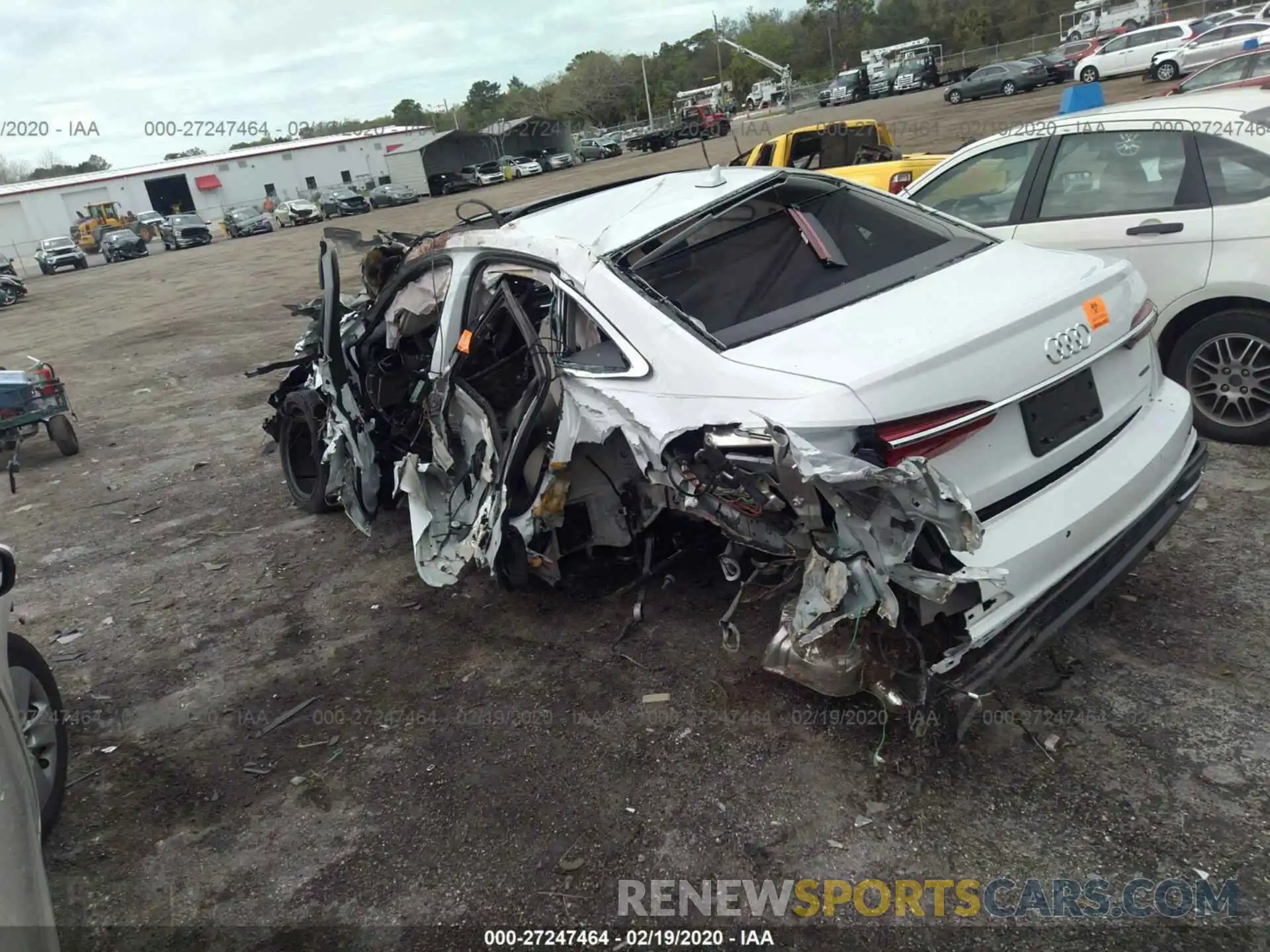 3 Photograph of a damaged car WAUL2AF24KN061036 AUDI A6 2019