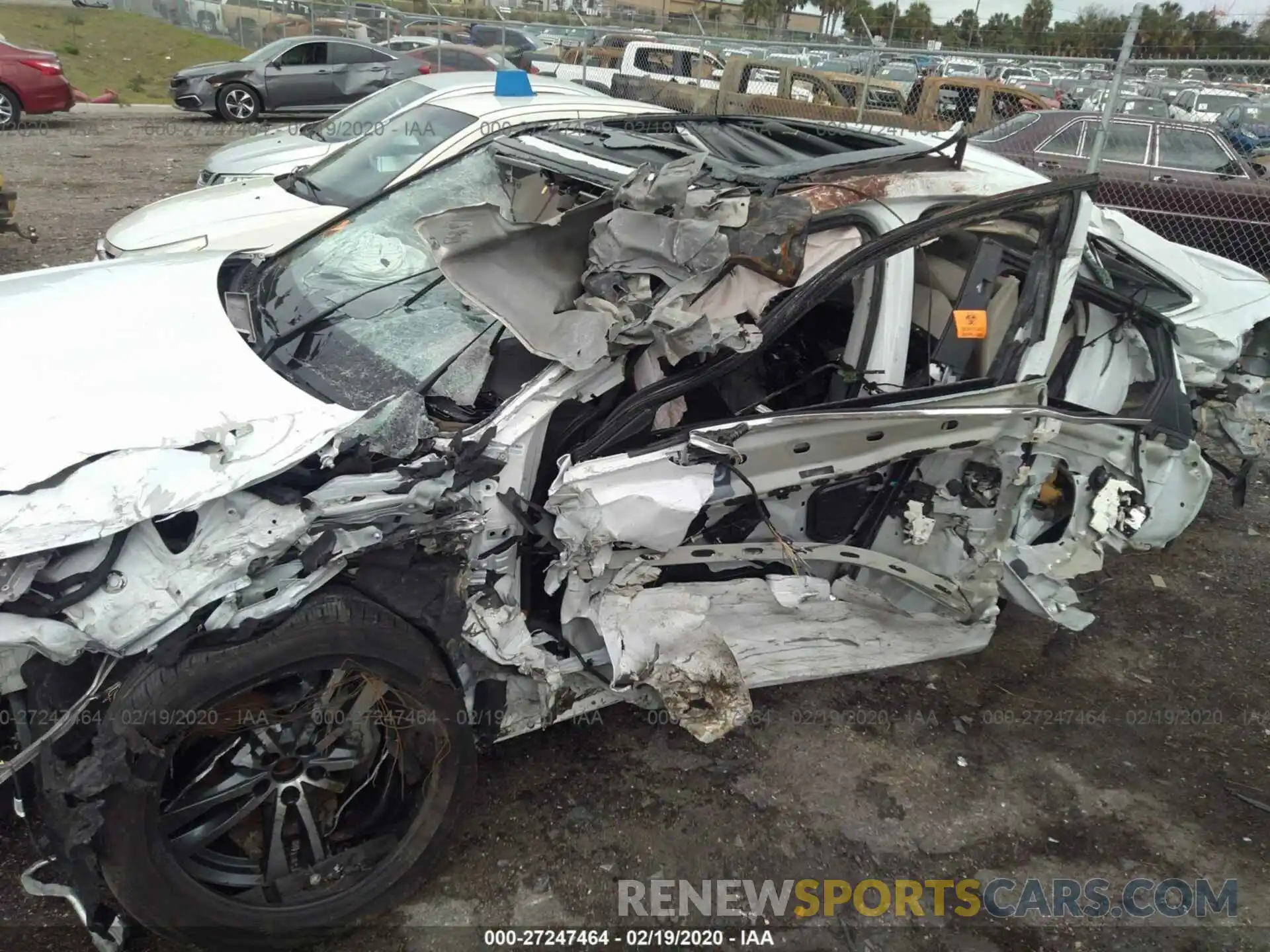 6 Photograph of a damaged car WAUL2AF24KN061036 AUDI A6 2019