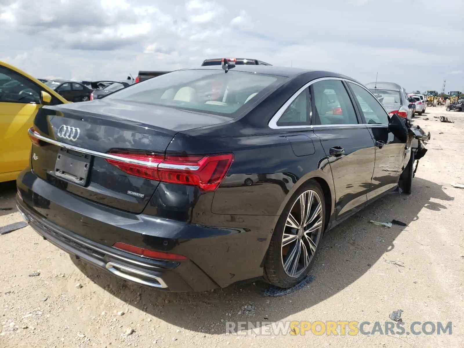 4 Photograph of a damaged car WAUL2AF24KN069363 AUDI A6 2019