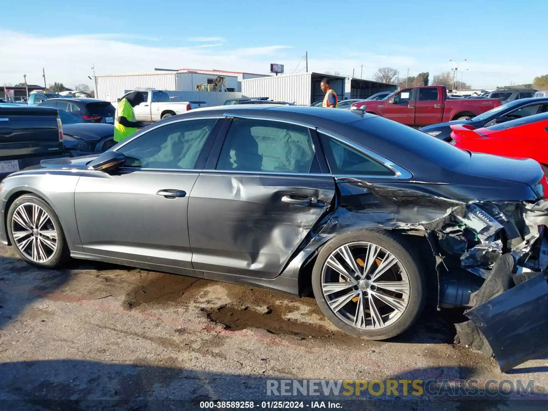 13 Photograph of a damaged car WAUL2AF24KN073526 AUDI A6 2019