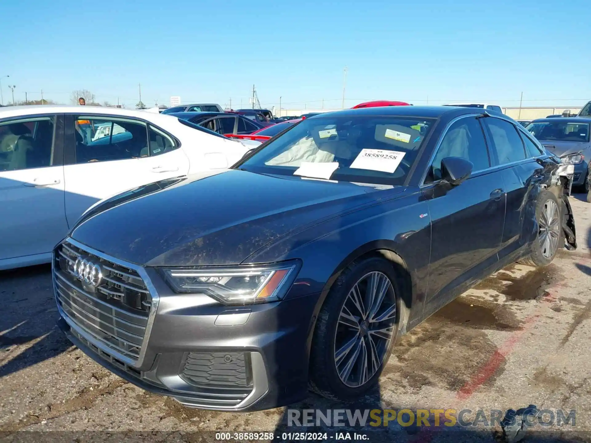 2 Photograph of a damaged car WAUL2AF24KN073526 AUDI A6 2019