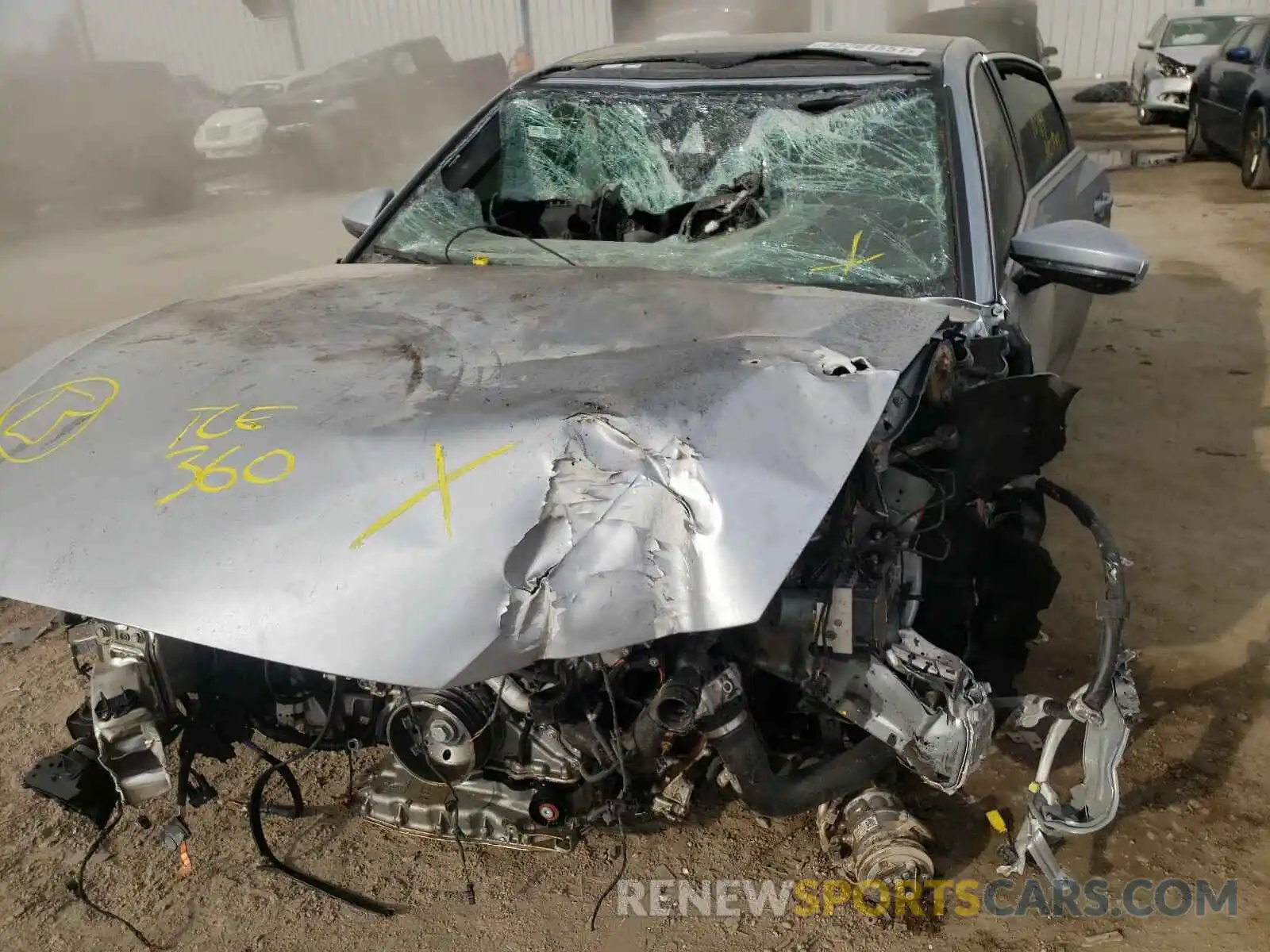 9 Photograph of a damaged car WAUL2AF24KN086227 AUDI A6 2019