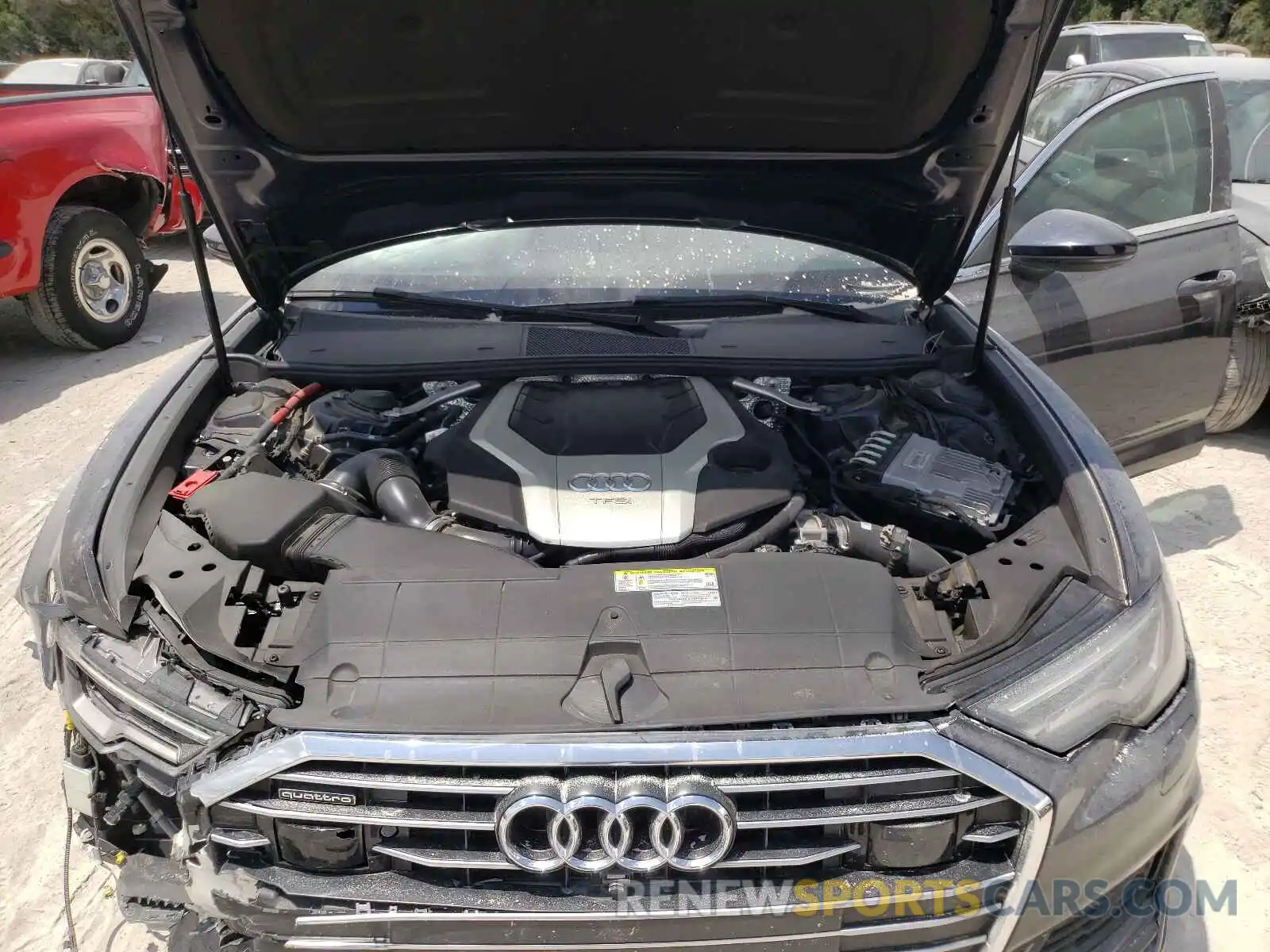 7 Photograph of a damaged car WAUL2AF24KN088138 AUDI A6 2019