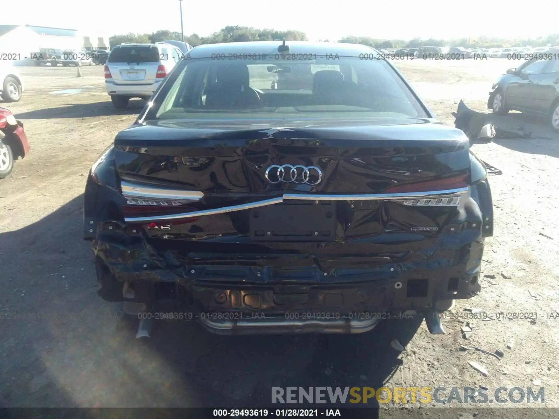 6 Фотография поврежденного автомобиля WAUL2AF24KN088205 AUDI A6 2019