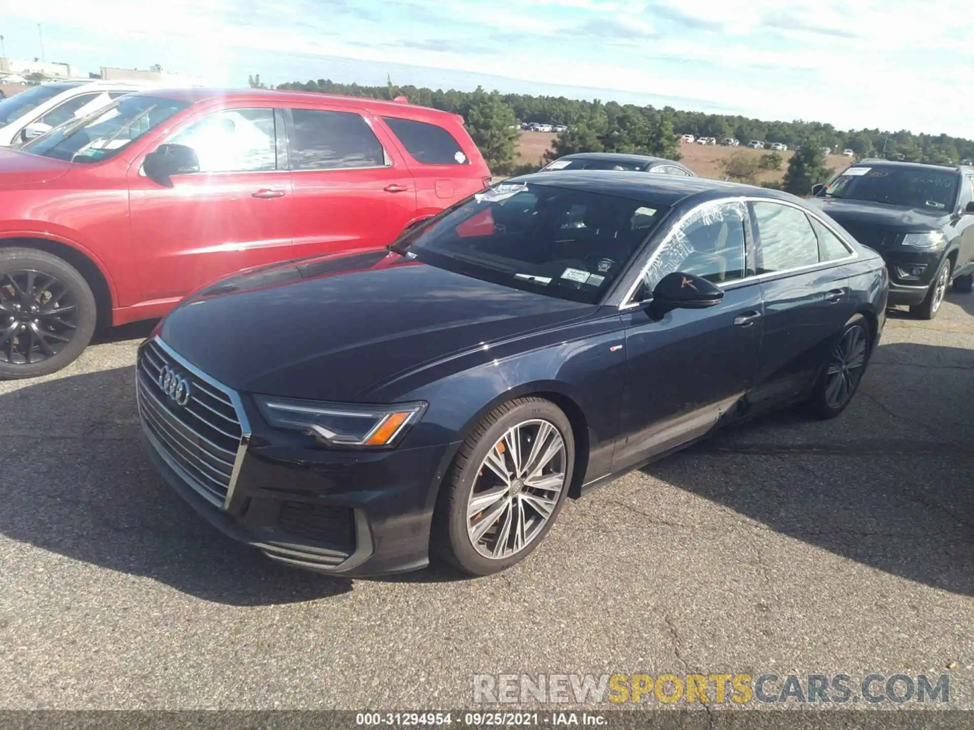 2 Photograph of a damaged car WAUL2AF24KN090391 AUDI A6 2019