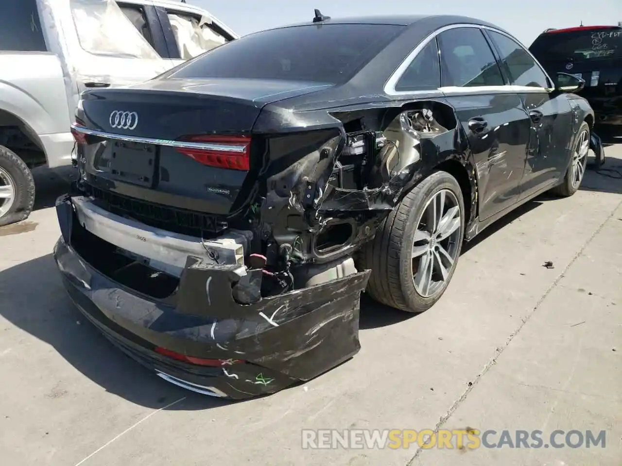 4 Photograph of a damaged car WAUL2AF24KN091203 AUDI A6 2019