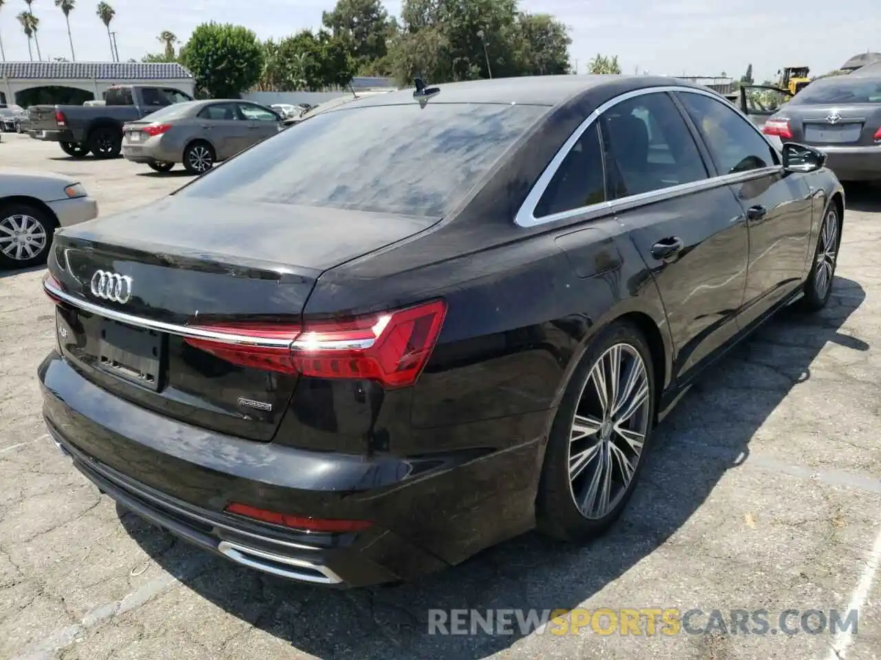 4 Photograph of a damaged car WAUL2AF24KN101860 AUDI A6 2019