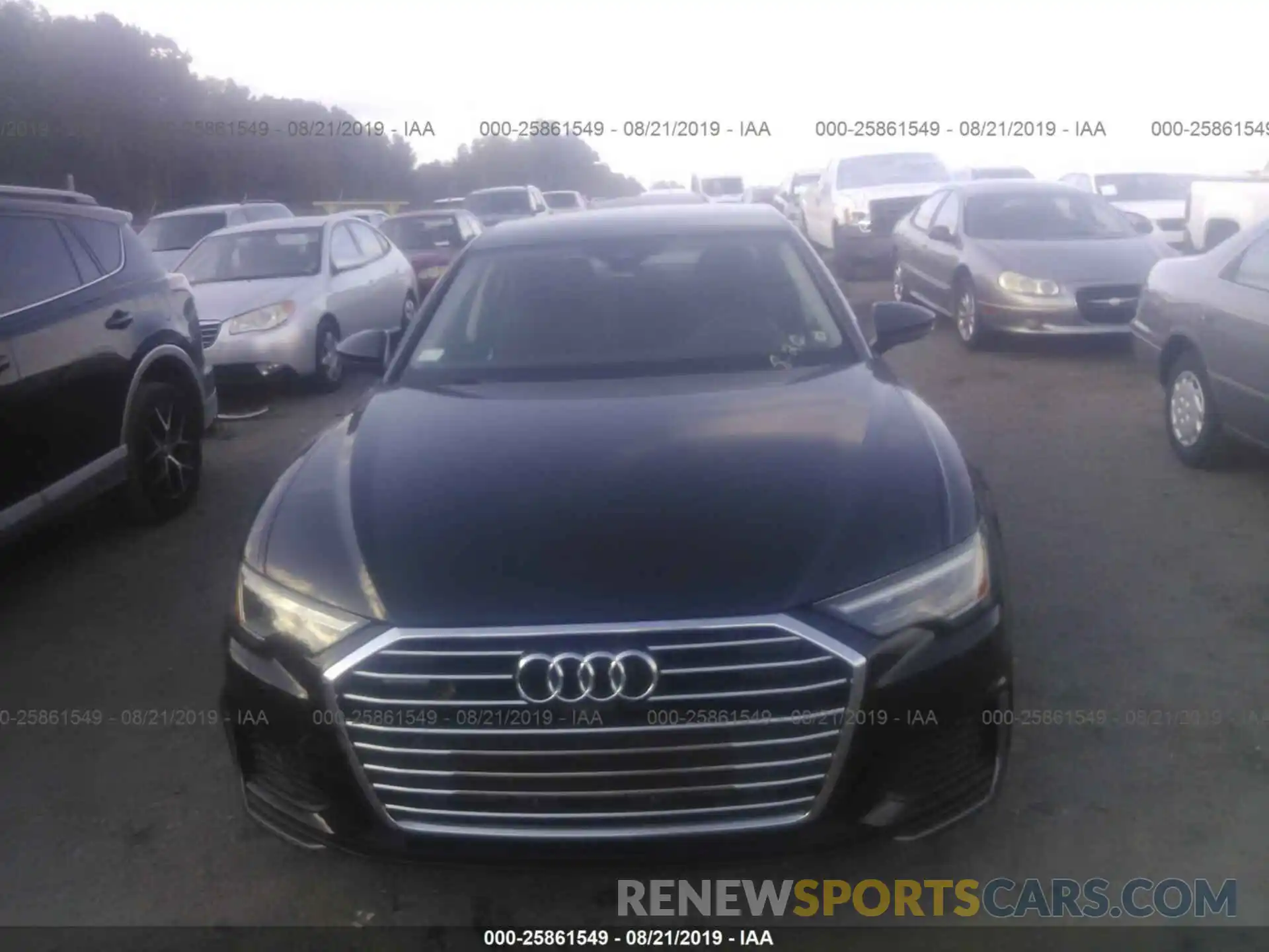 6 Фотография поврежденного автомобиля WAUL2AF25KN020768 AUDI A6 2019