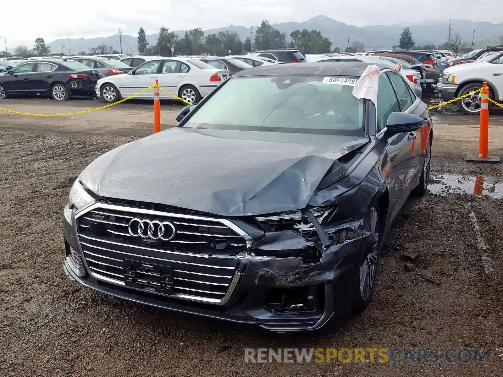 2 Photograph of a damaged car WAUL2AF25KN024674 AUDI A6 2019