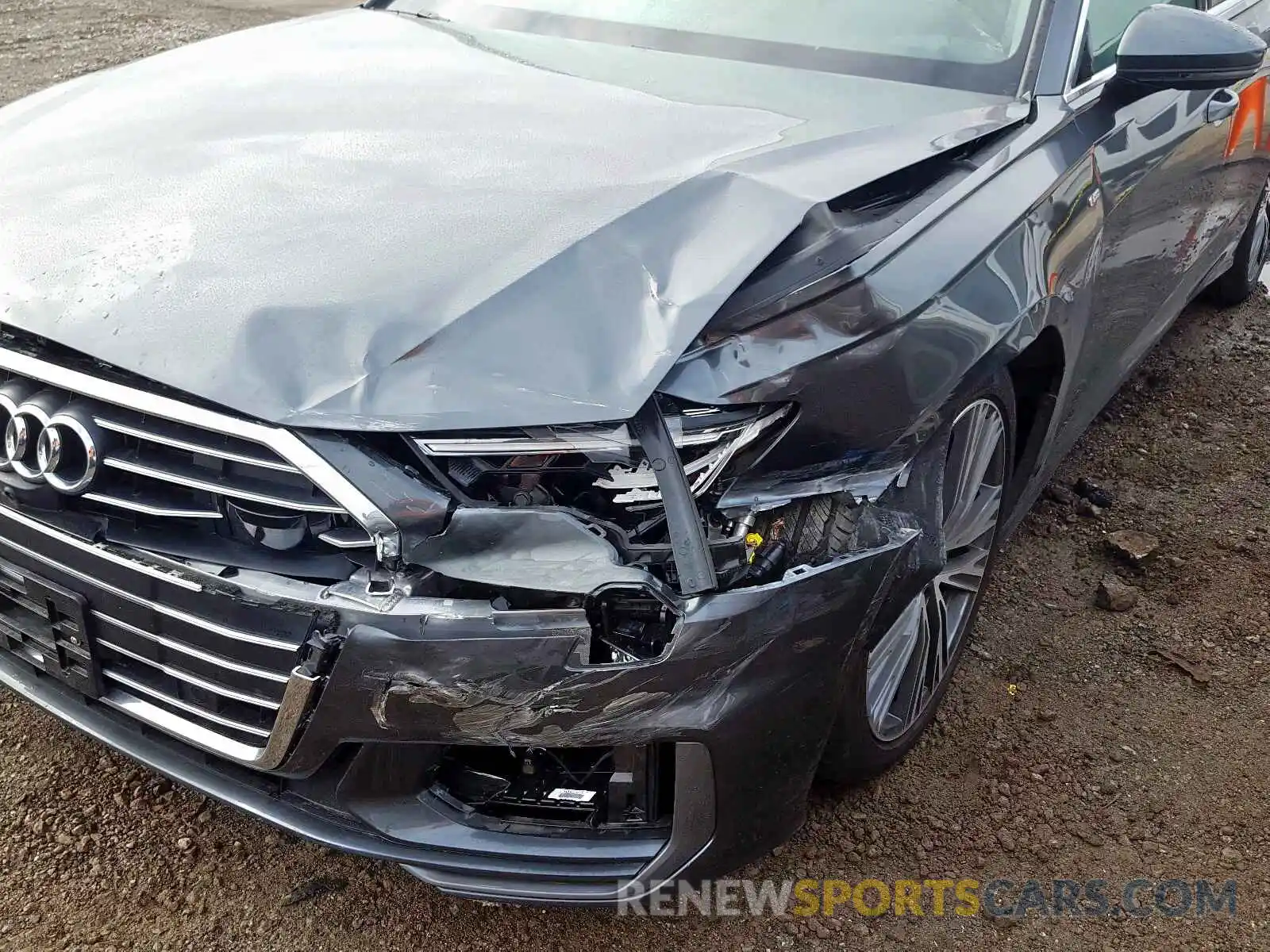 9 Photograph of a damaged car WAUL2AF25KN024674 AUDI A6 2019