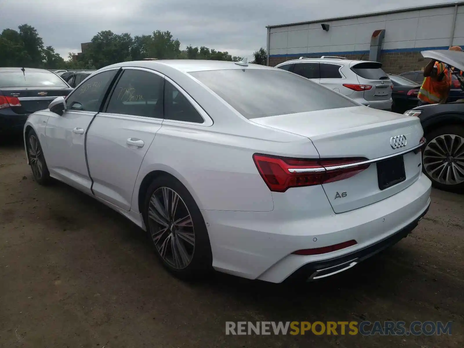 3 Photograph of a damaged car WAUL2AF25KN068349 AUDI A6 2019