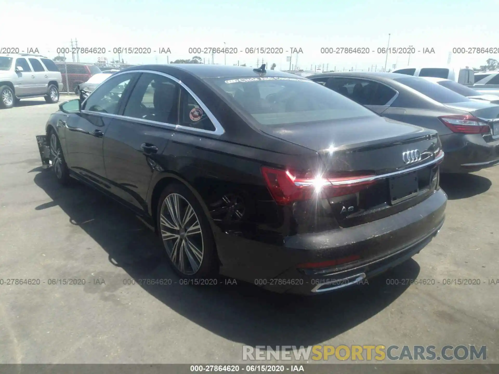 3 Фотография поврежденного автомобиля WAUL2AF25KN080677 AUDI A6 2019