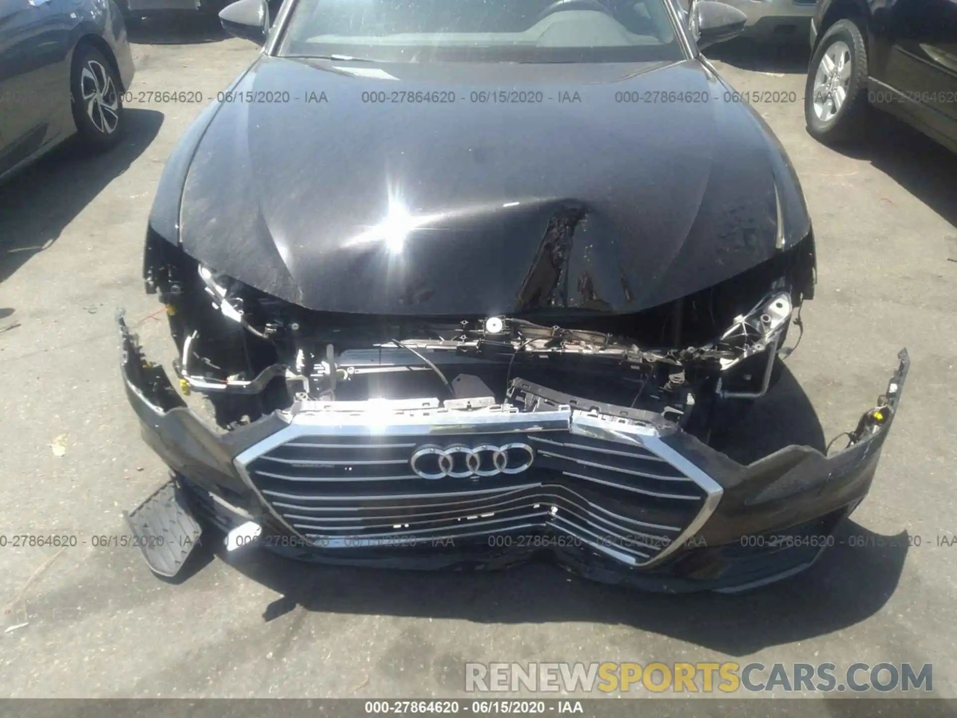 6 Photograph of a damaged car WAUL2AF25KN080677 AUDI A6 2019