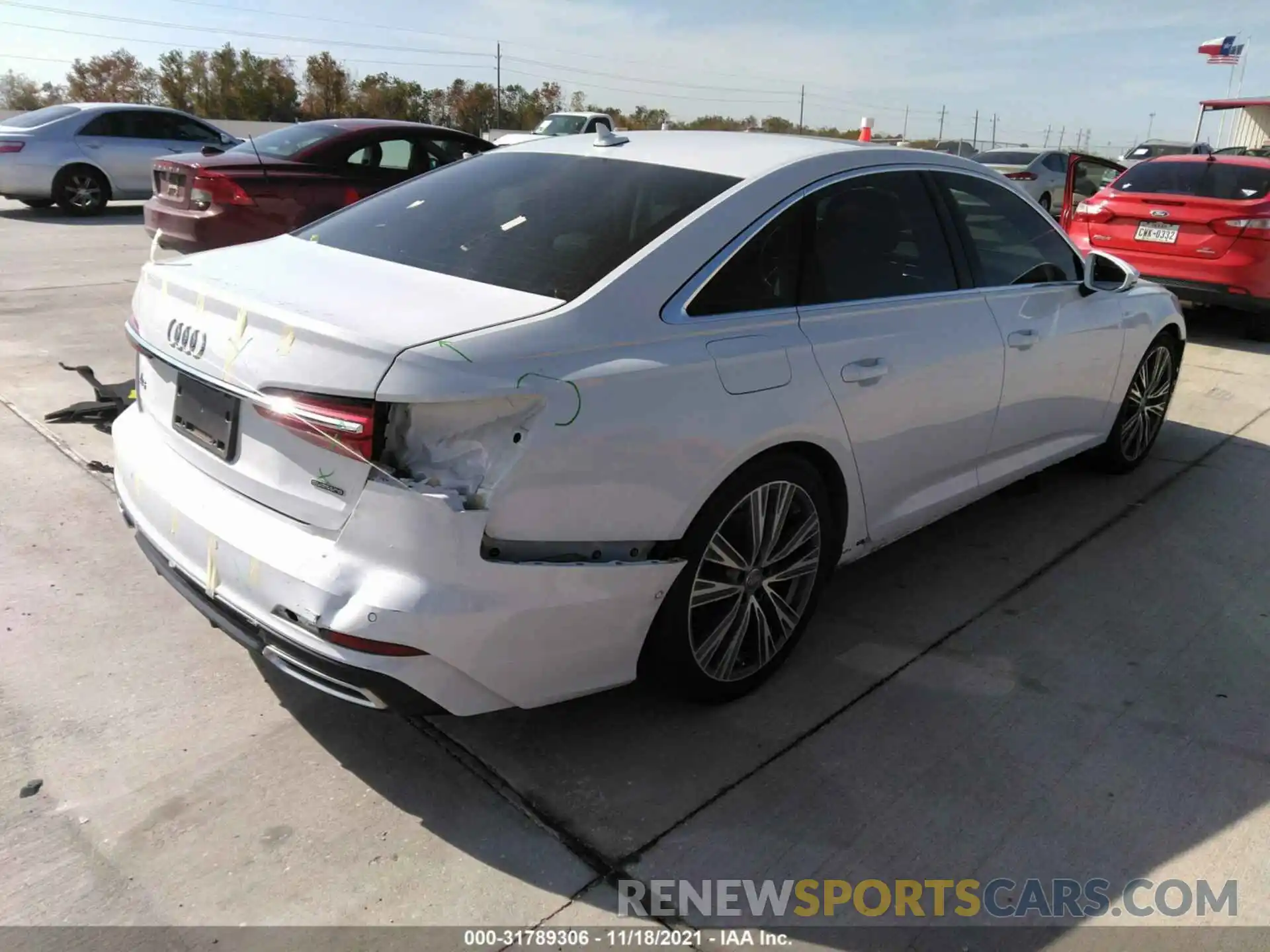 4 Photograph of a damaged car WAUL2AF26KN019760 AUDI A6 2019