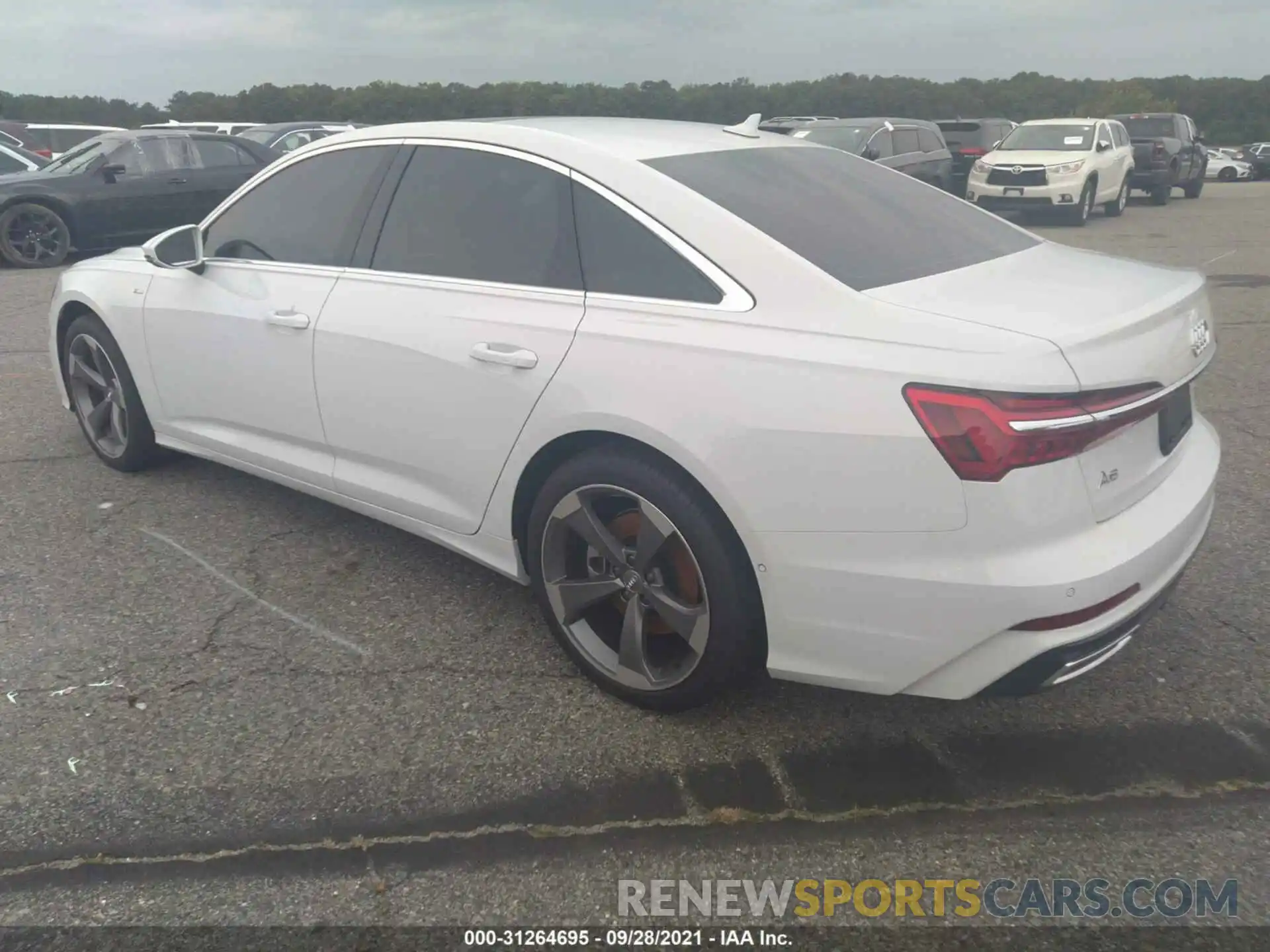 3 Photograph of a damaged car WAUL2AF26KN053603 AUDI A6 2019