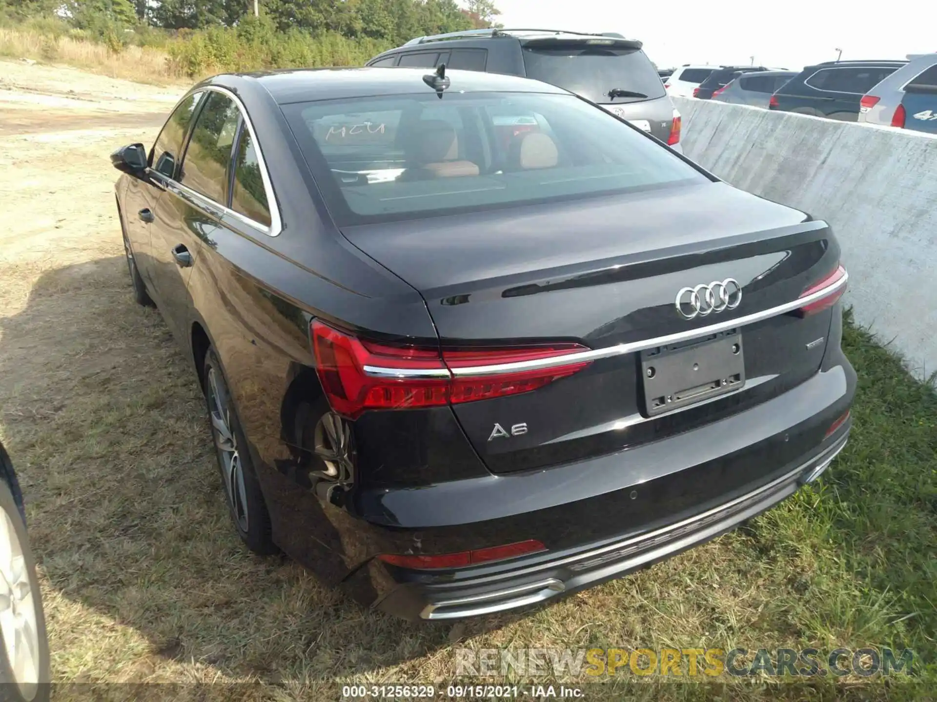 2 Photograph of a damaged car WAUL2AF26KN063774 AUDI A6 2019