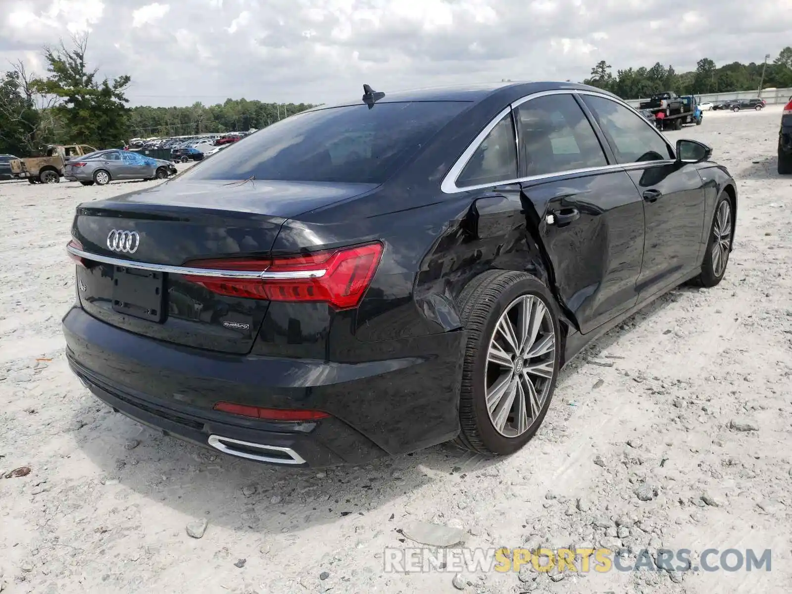 4 Фотография поврежденного автомобиля WAUL2AF26KN079845 AUDI A6 2019