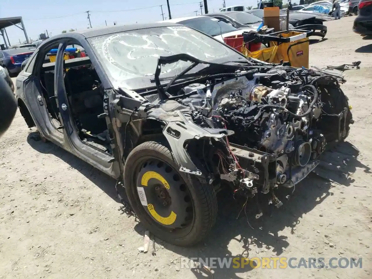 1 Photograph of a damaged car WAUL2AF26KN093888 AUDI A6 2019