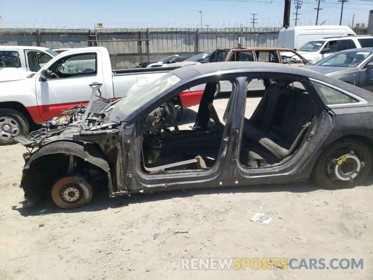 10 Photograph of a damaged car WAUL2AF26KN093888 AUDI A6 2019