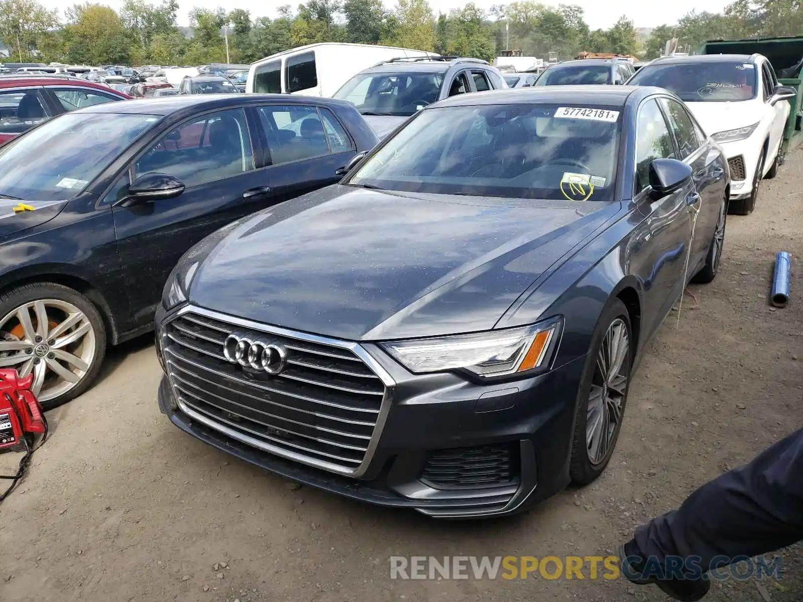 2 Photograph of a damaged car WAUL2AF26KN104291 AUDI A6 2019