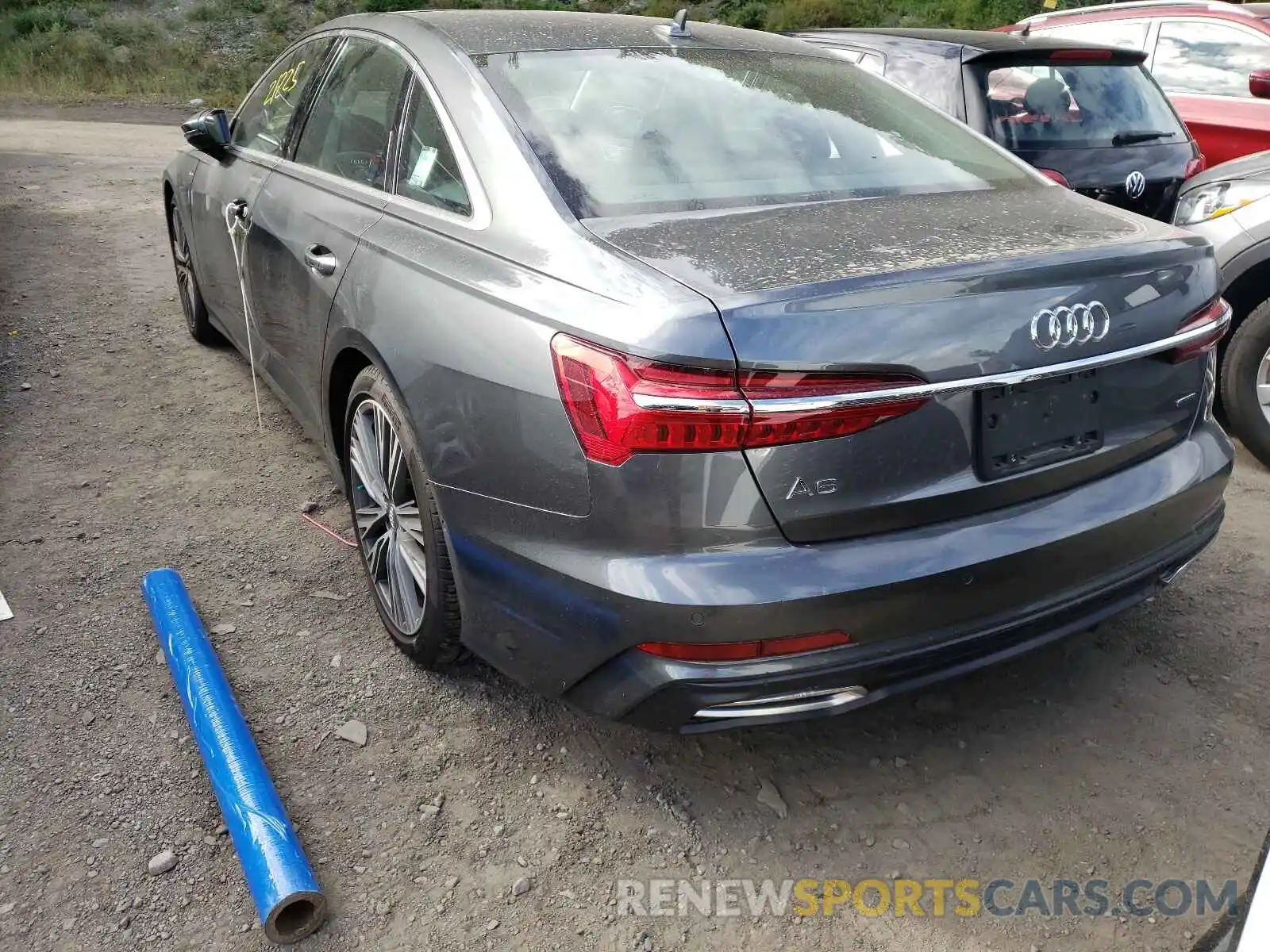 3 Фотография поврежденного автомобиля WAUL2AF26KN104291 AUDI A6 2019