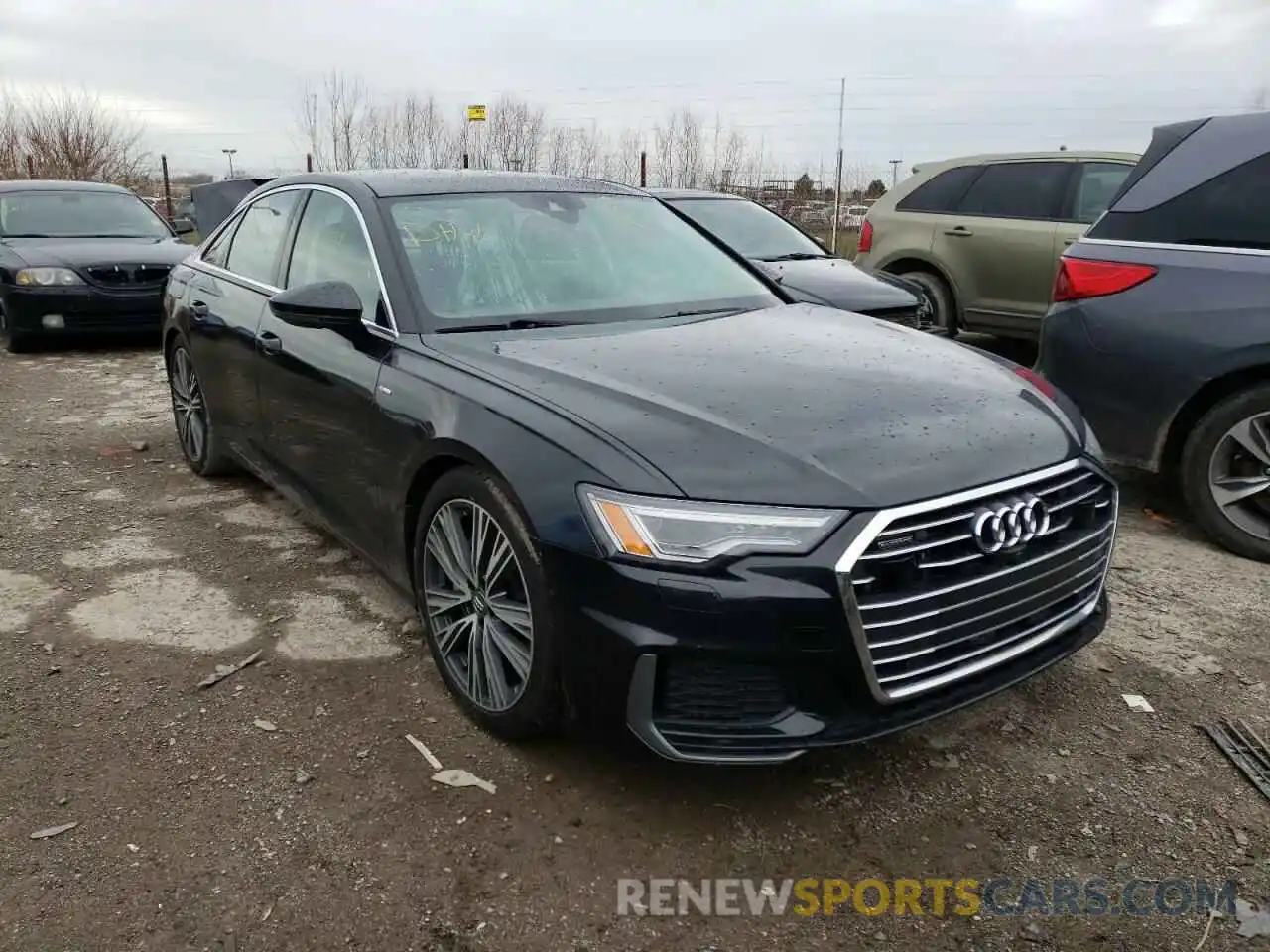 1 Фотография поврежденного автомобиля WAUL2AF26KN106722 AUDI A6 2019