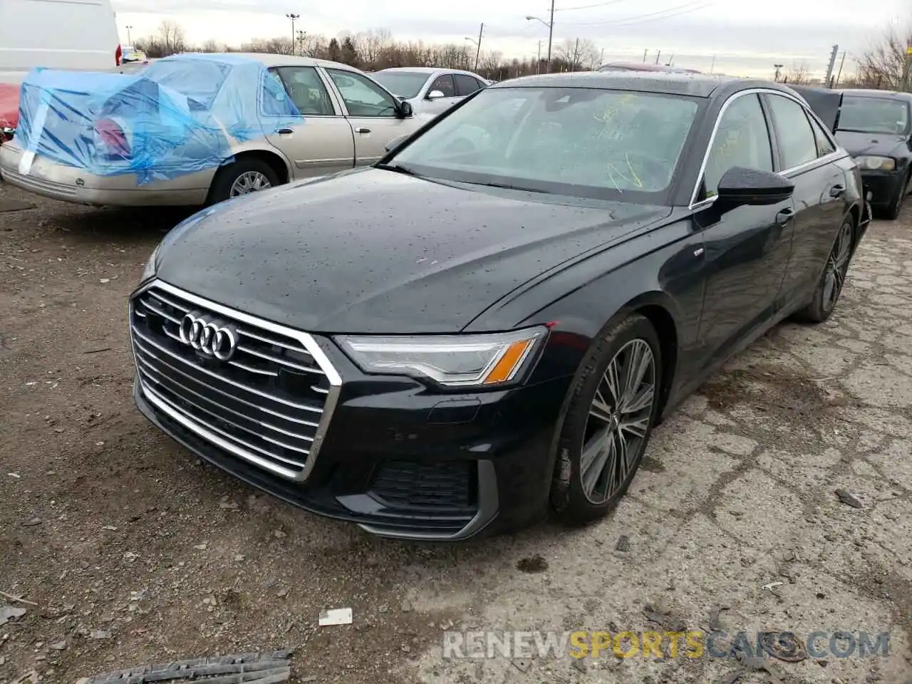 2 Фотография поврежденного автомобиля WAUL2AF26KN106722 AUDI A6 2019