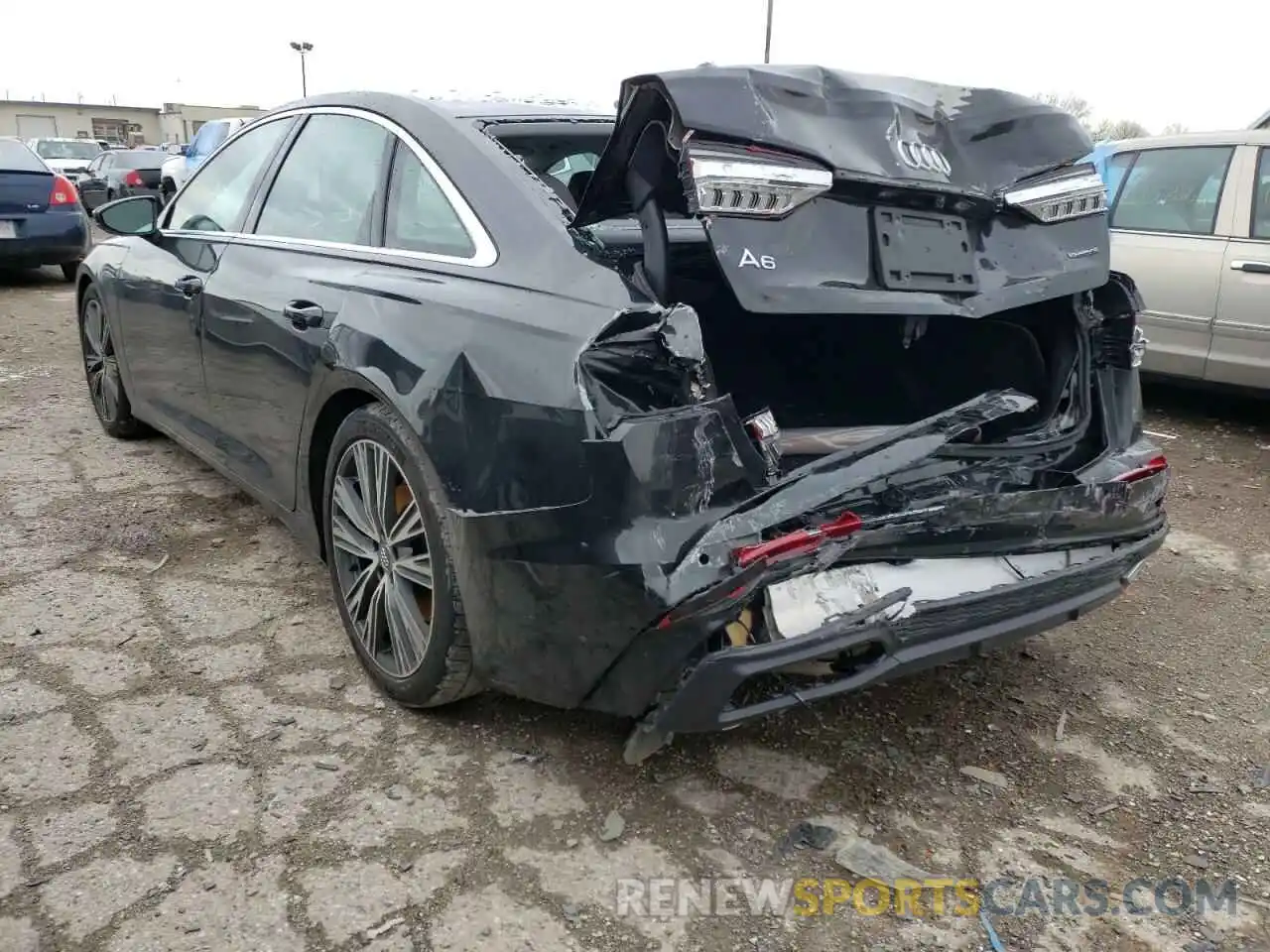 3 Photograph of a damaged car WAUL2AF26KN106722 AUDI A6 2019