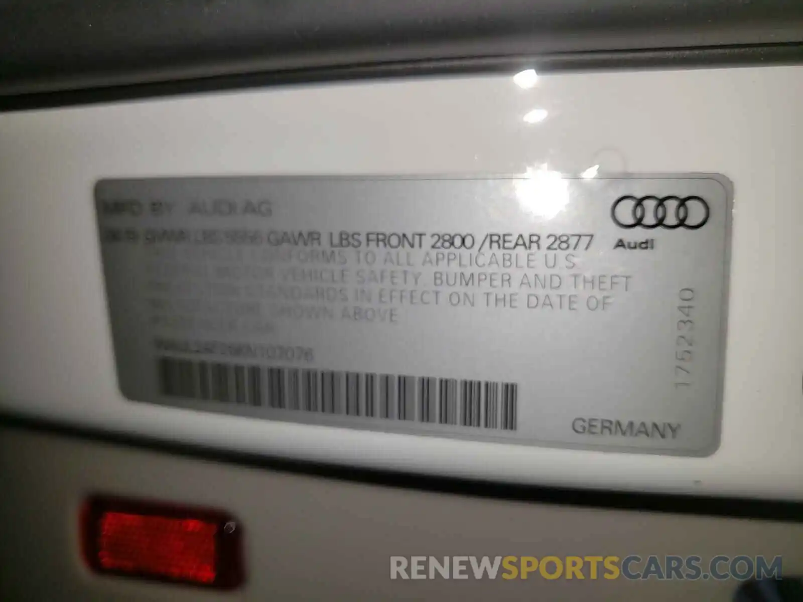 10 Фотография поврежденного автомобиля WAUL2AF26KN107076 AUDI A6 2019