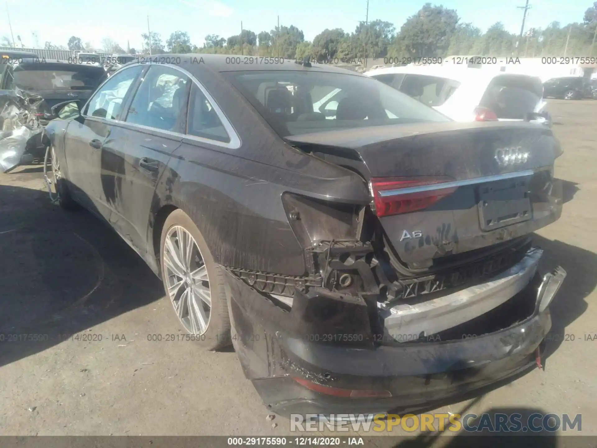 3 Photograph of a damaged car WAUL2AF26KN107711 AUDI A6 2019