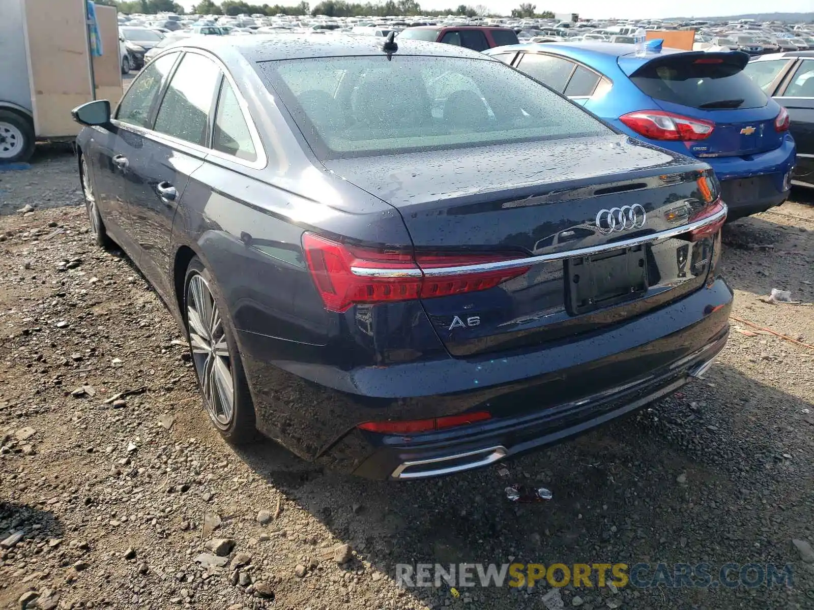 3 Photograph of a damaged car WAUL2AF26KN112651 AUDI A6 2019