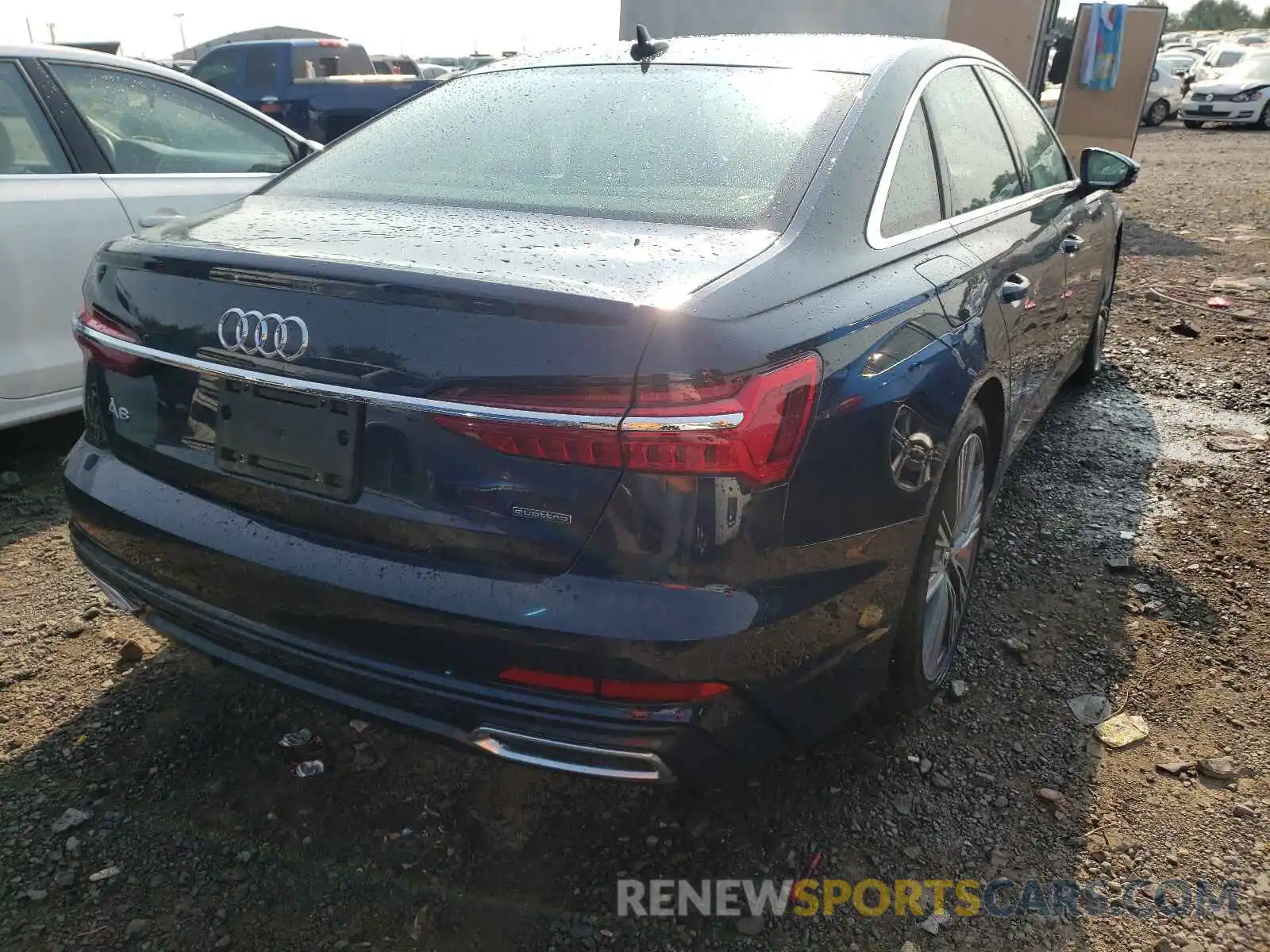 4 Фотография поврежденного автомобиля WAUL2AF26KN112651 AUDI A6 2019