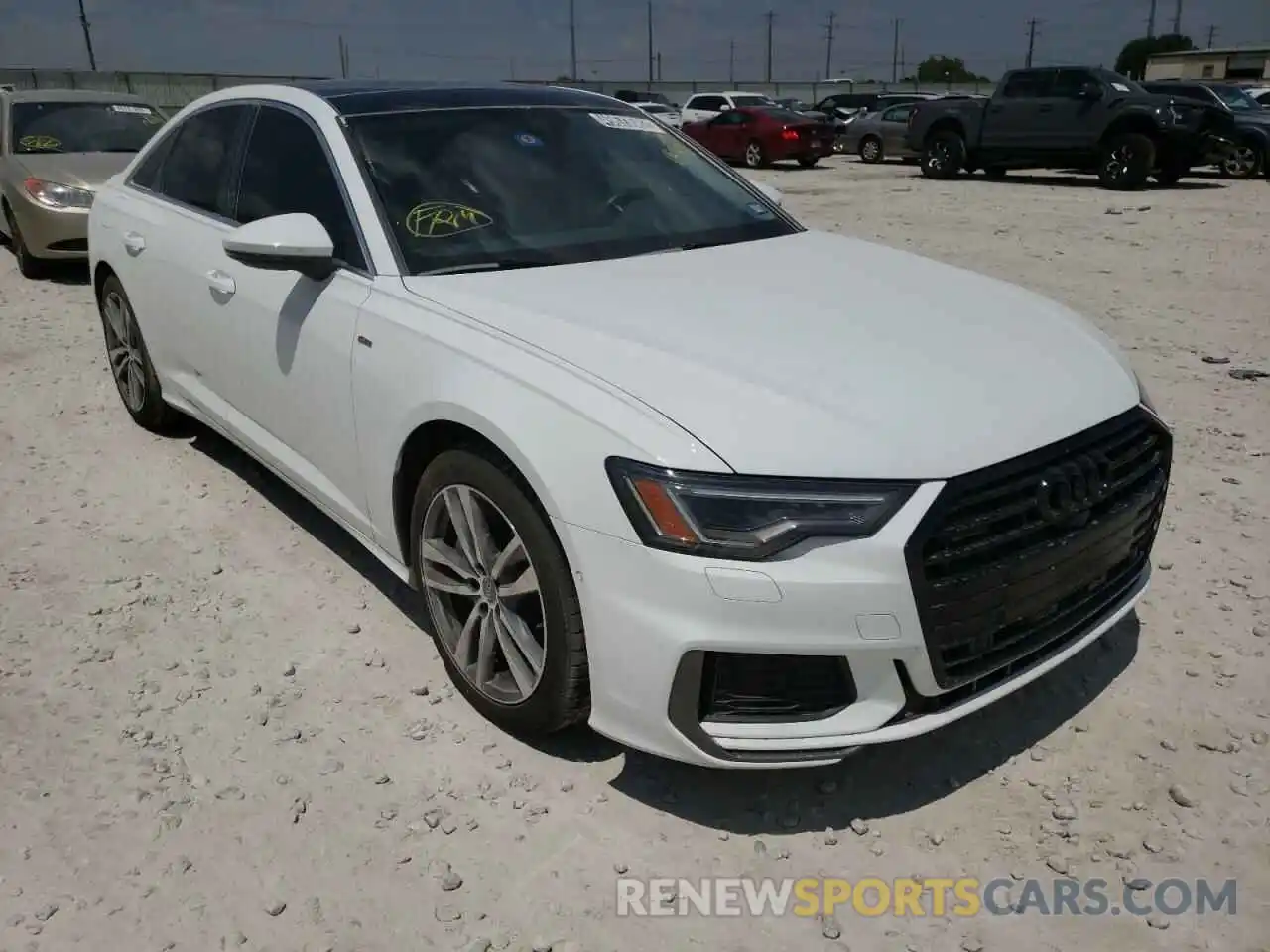 1 Photograph of a damaged car WAUL2AF27KN050516 AUDI A6 2019