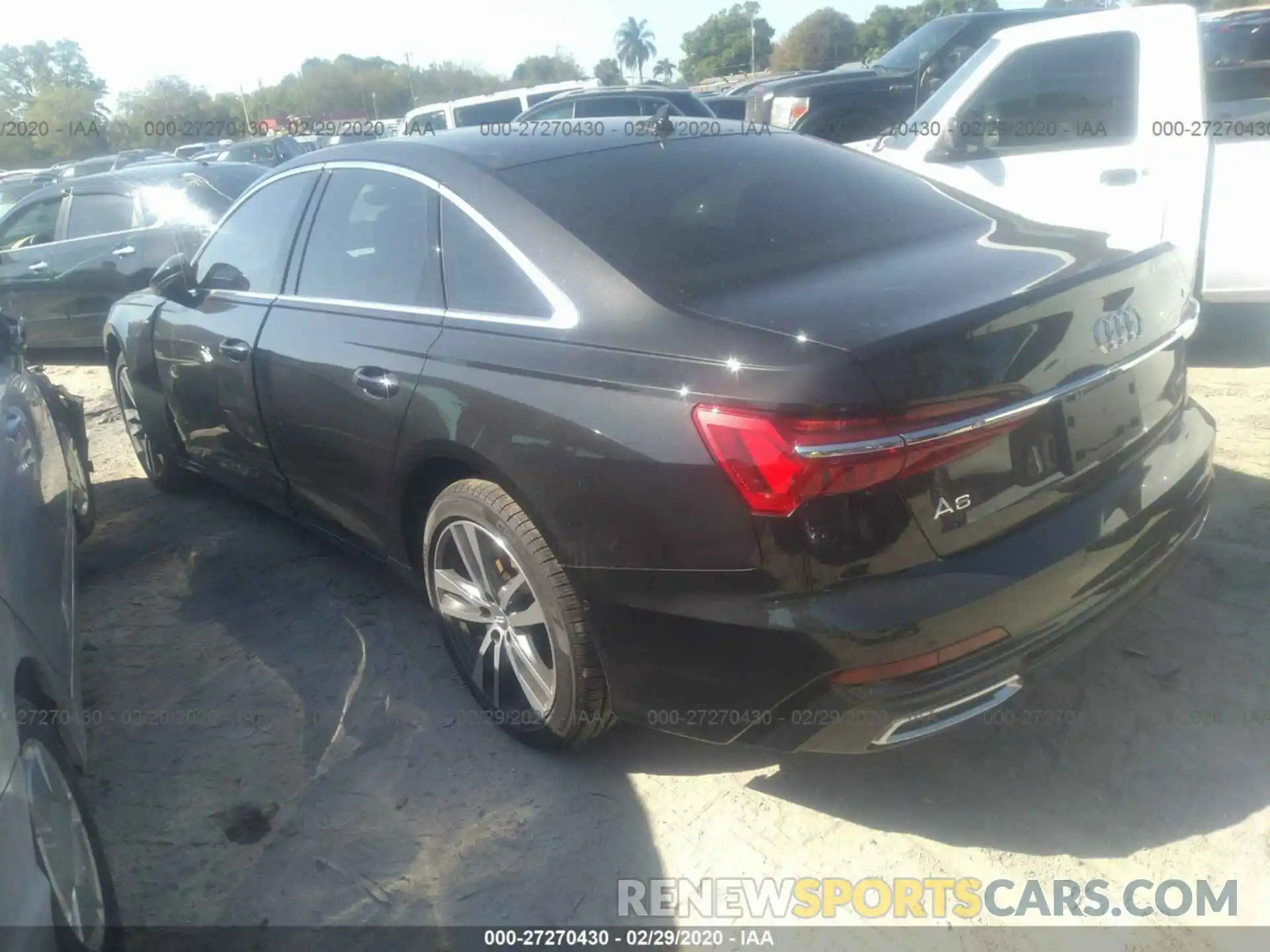 3 Photograph of a damaged car WAUL2AF27KN055389 AUDI A6 2019