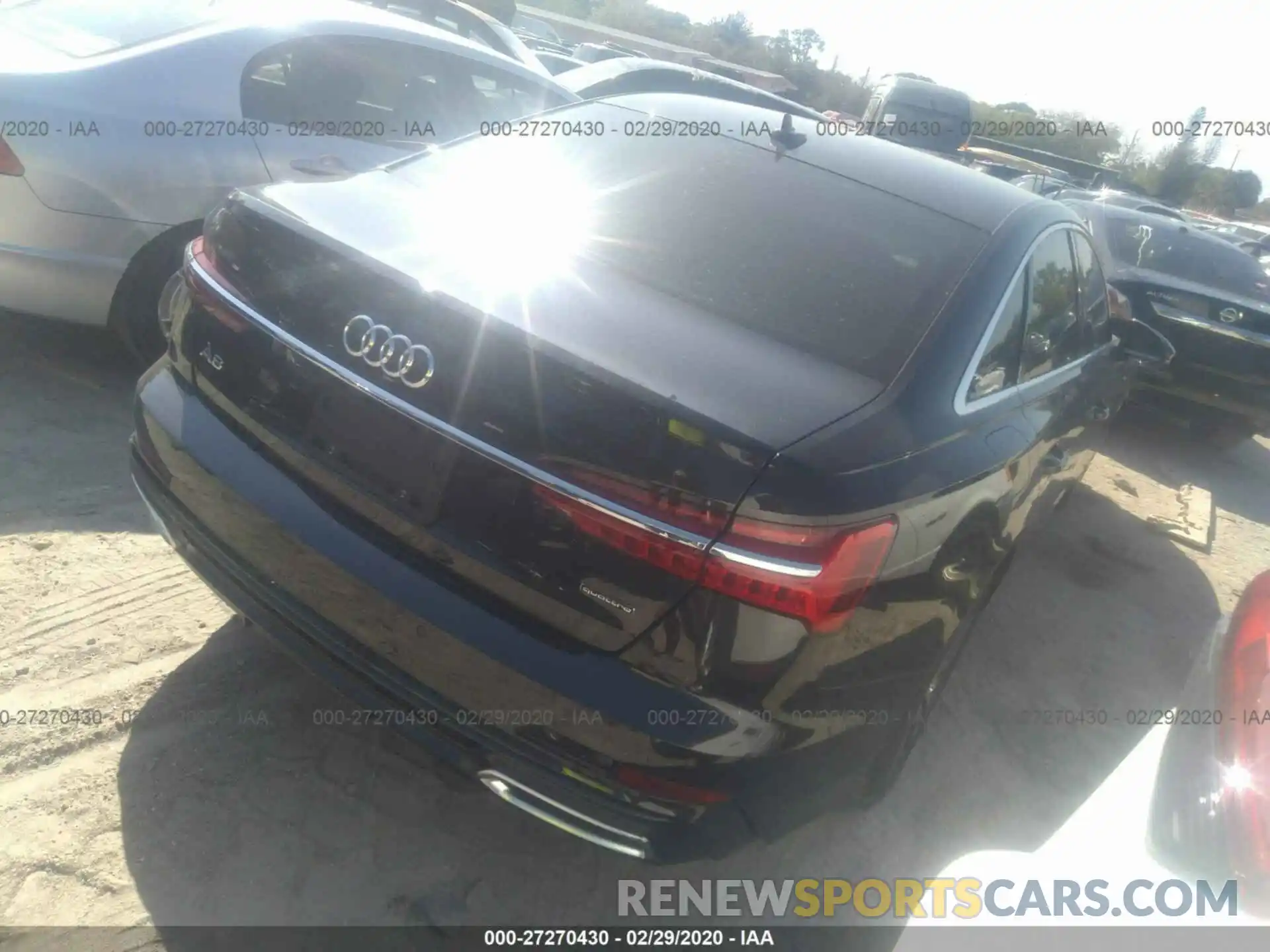 4 Photograph of a damaged car WAUL2AF27KN055389 AUDI A6 2019